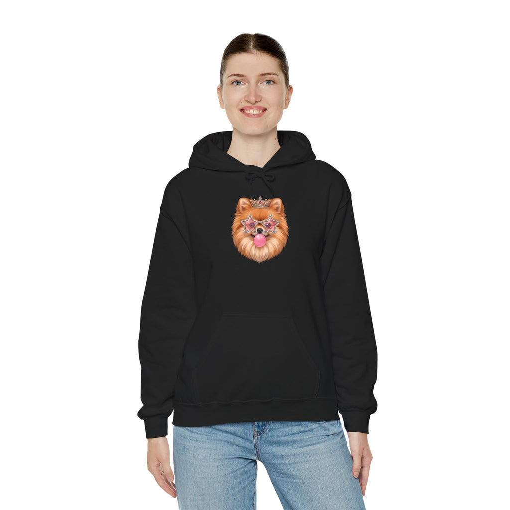 Sassy Pomeranian Hoodie — Bubblegum Pom Dog Mom Sweatshirt | FurEverLoved