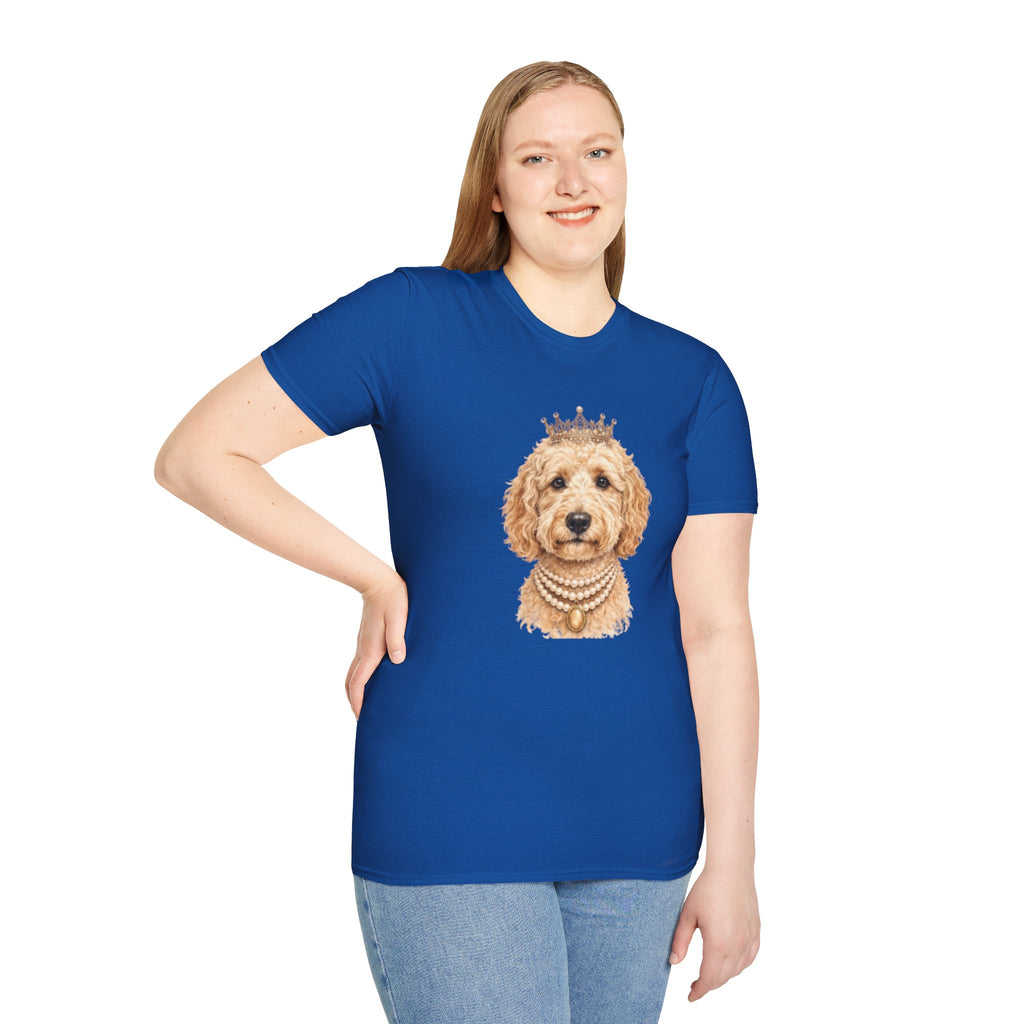 Royal Goldendoodle T-Shirt | Crowned Doodle Dog Tee | FureverLoved | Goldendoodle Mom Gift | Cute Dog Lover Shirt