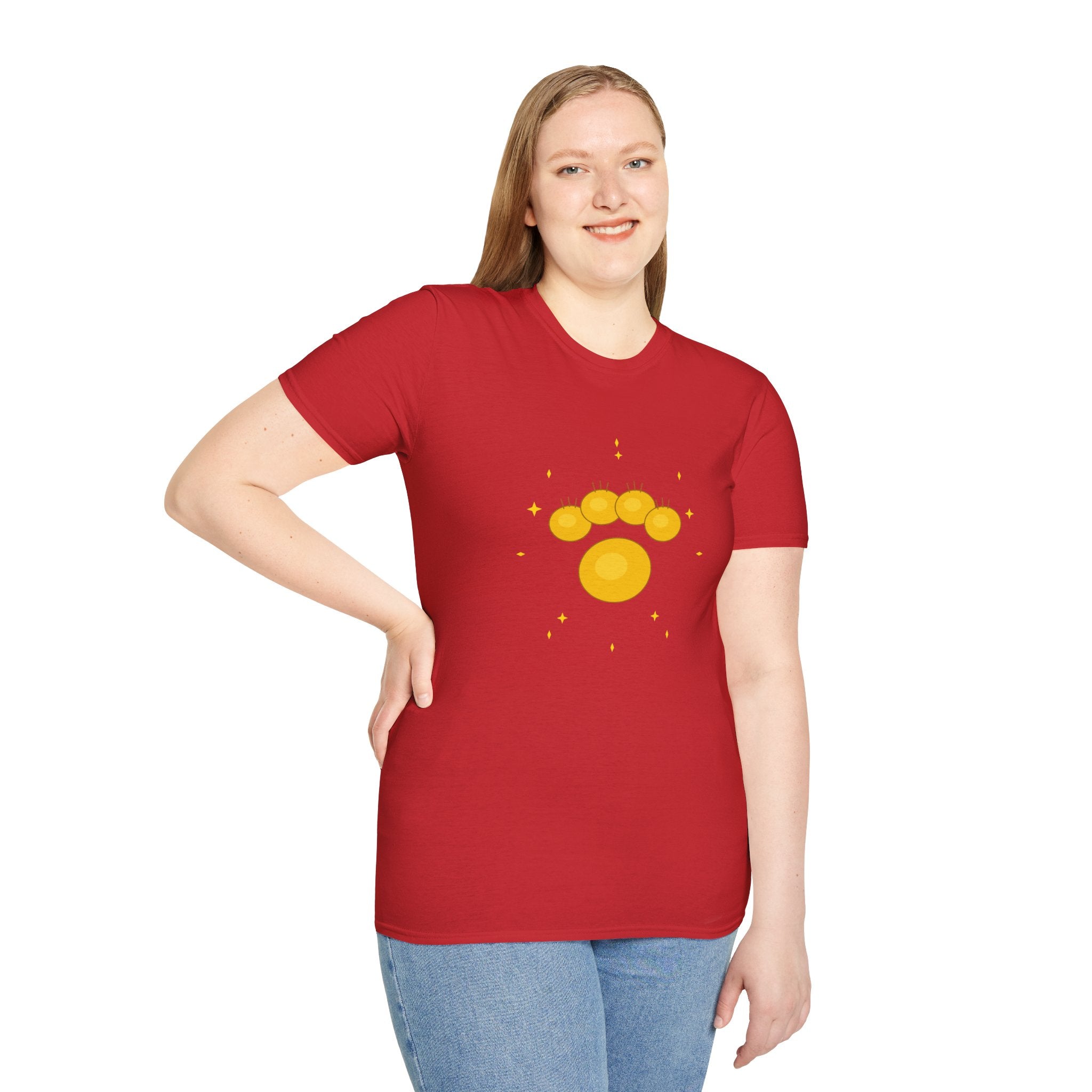 Golden Paw T-Shirt | Dog Mom Dog Dad Gift | Cute Dog Lover Tee | FurEverLoved
