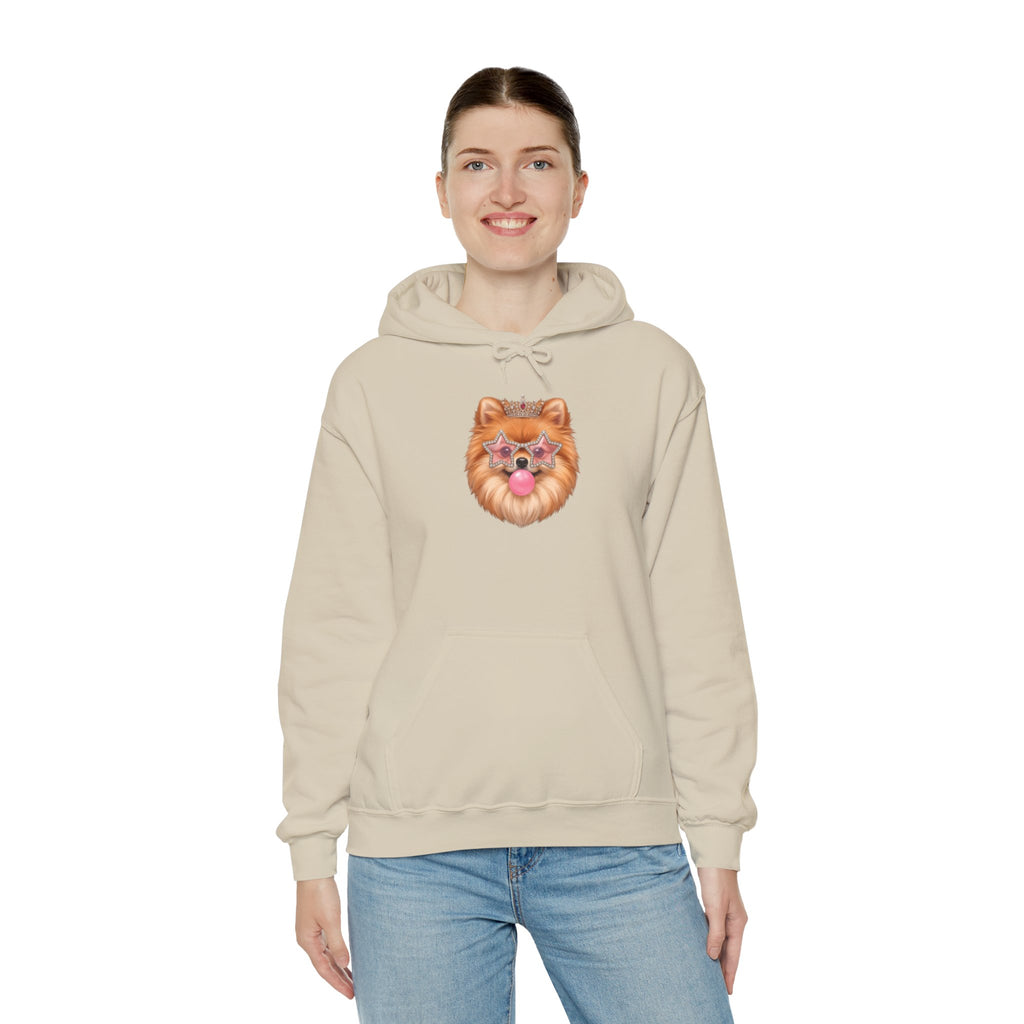 Sassy Pomeranian Hoodie — Bubblegum Pom Dog Mom Sweatshirt | FurEverLoved