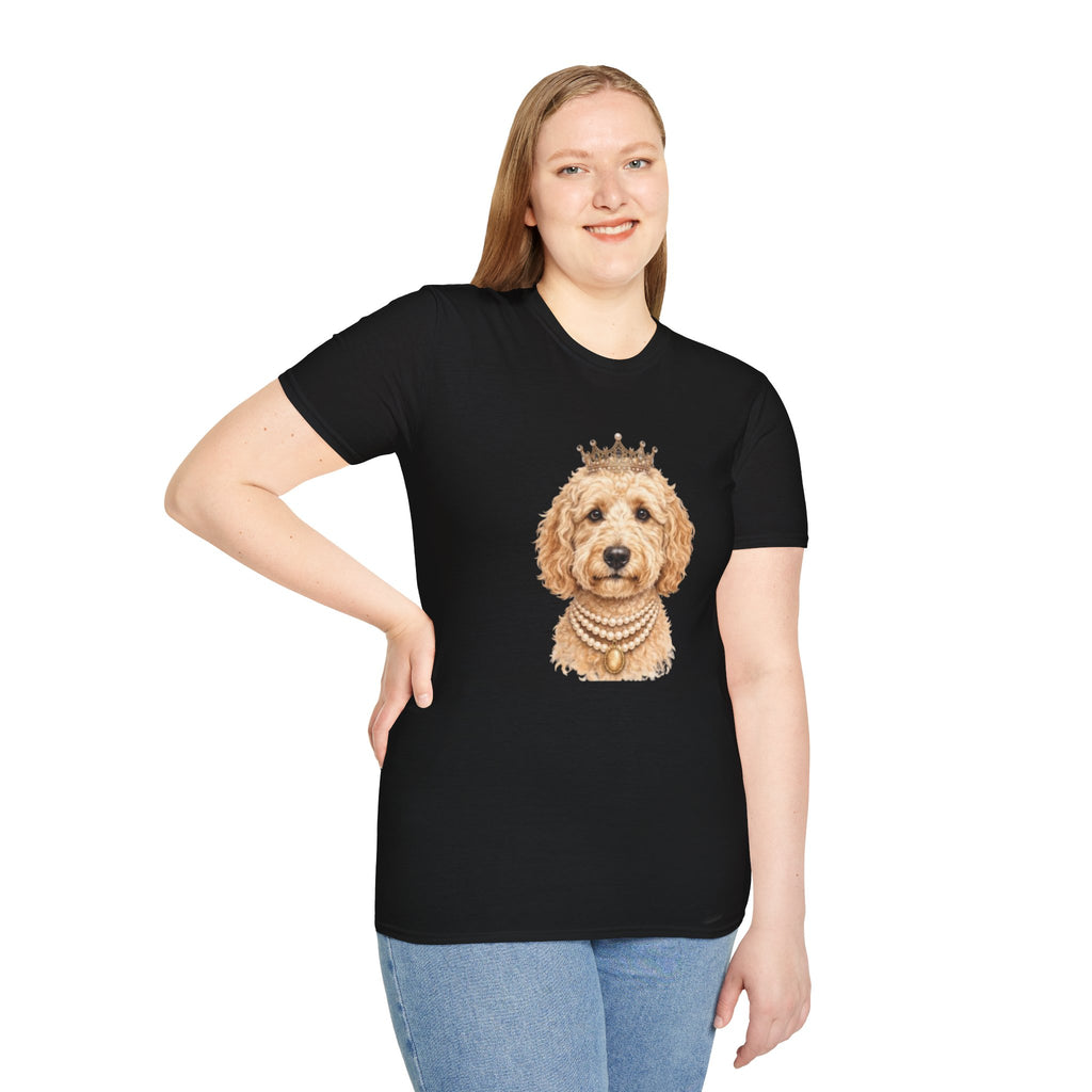 Royal Goldendoodle T-Shirt | Crowned Doodle Dog Tee | FureverLoved | Goldendoodle Mom Gift | Cute Dog Lover Shirt