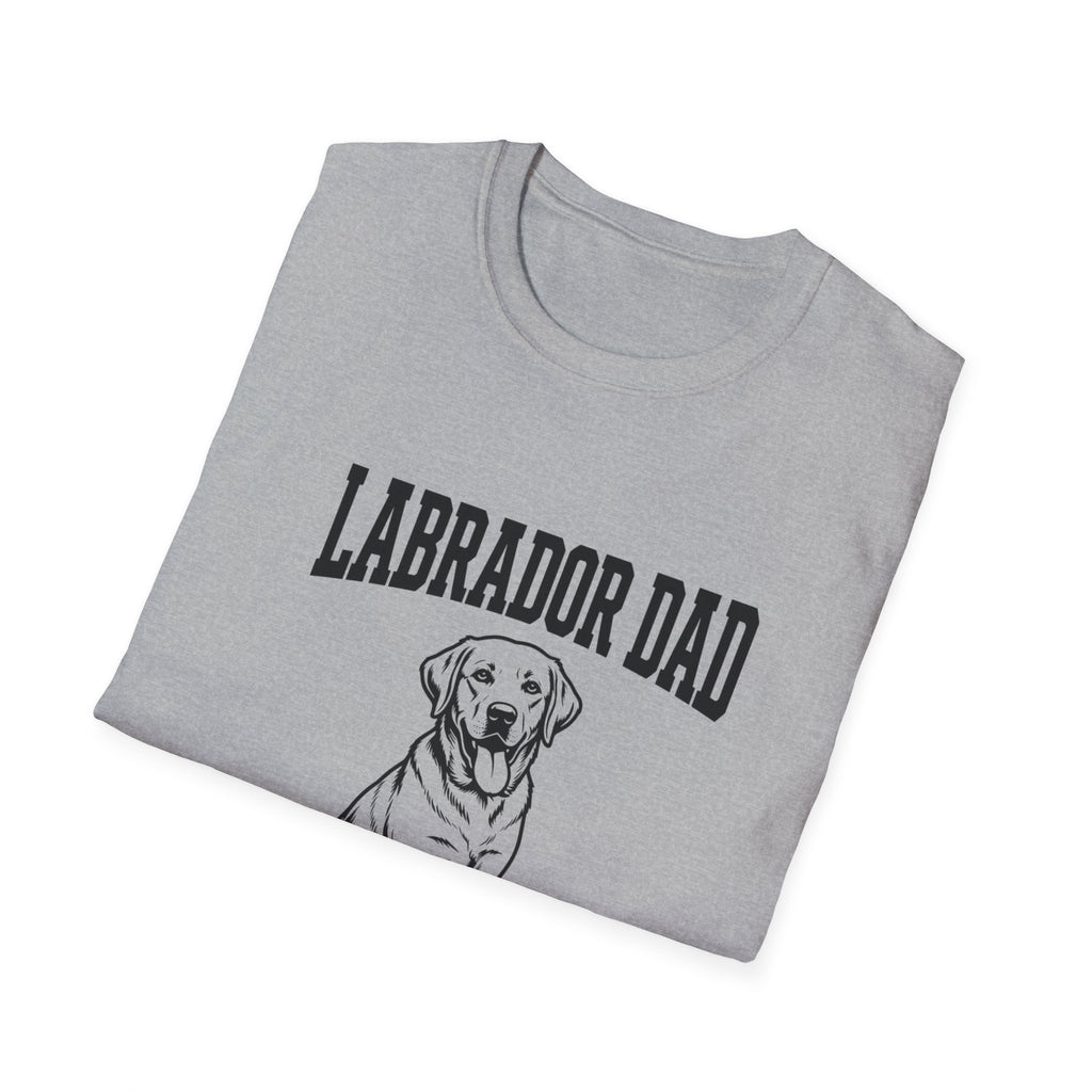 Labrador Dad T-Shirt — My Therapist Has Four Legs | Bold Classic Lab Tee | FurEverLoved