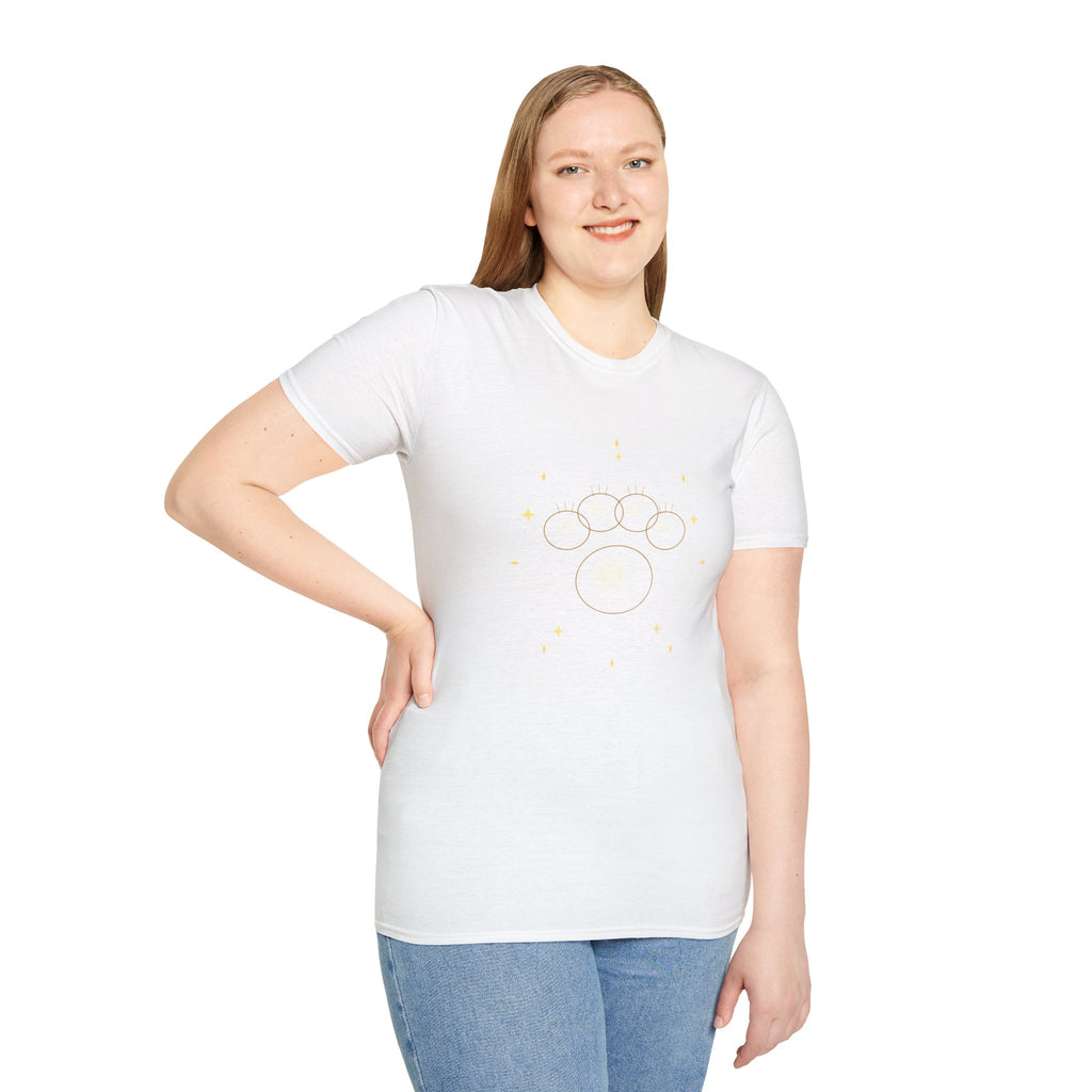 Golden Paw Celestial T-Shirt | FurEverLoved