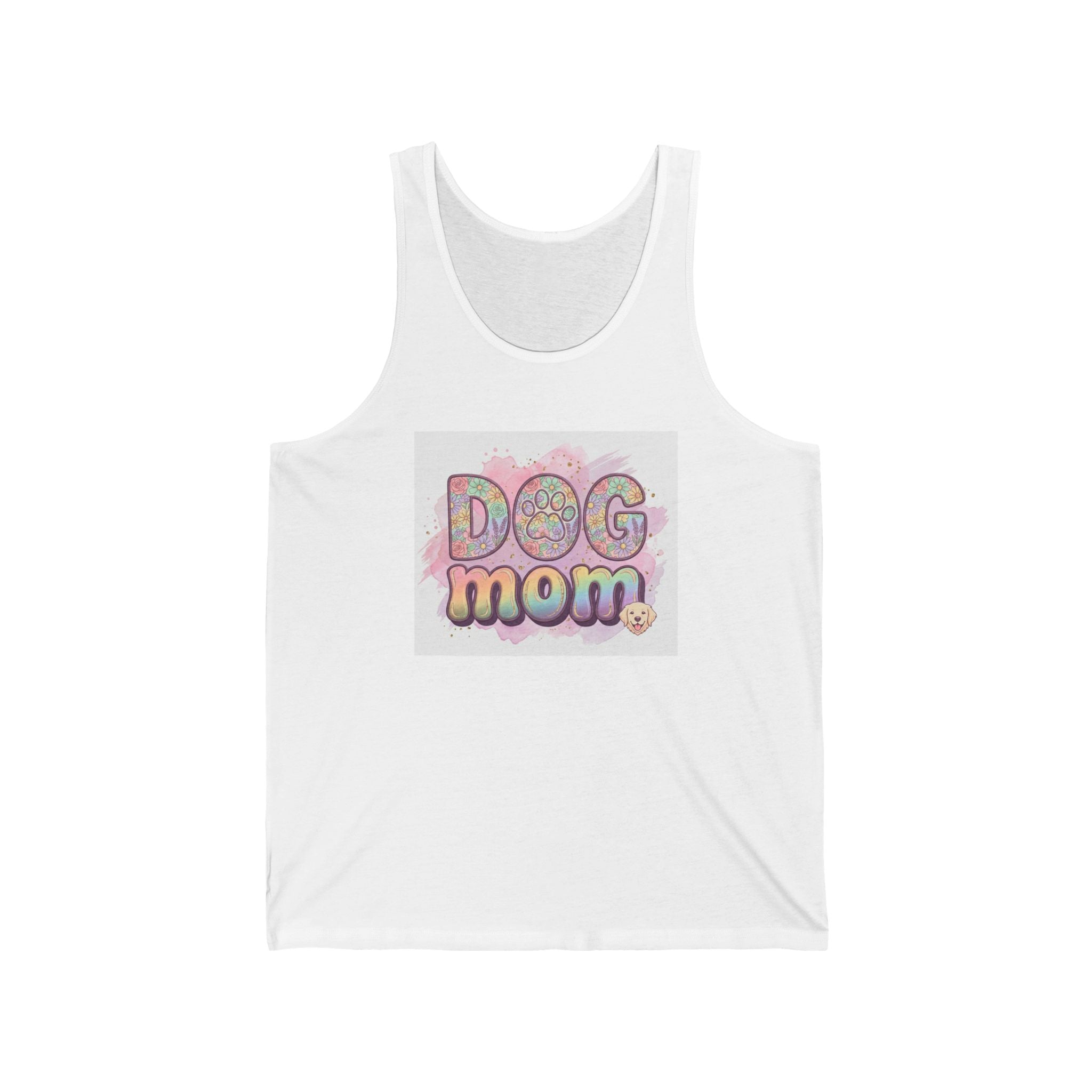 Dog Mom Tank Top | Cute Aesthetic Dog Lover Tank | Summer Pet Mom tank top
