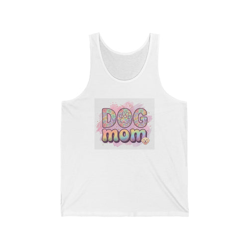 Dog Mom Tank Top | Cute Aesthetic Dog Lover Tank | Summer Pet Mom tank top