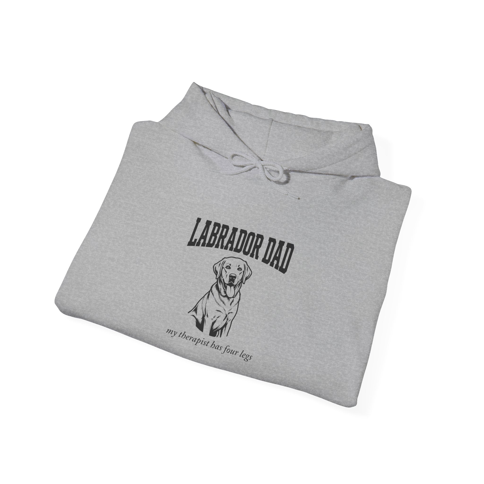 Labrador Dad Hoodie — My Therapist Has Four Legs | Classic Lab Dad Sweatshirt | FurEverLoved
