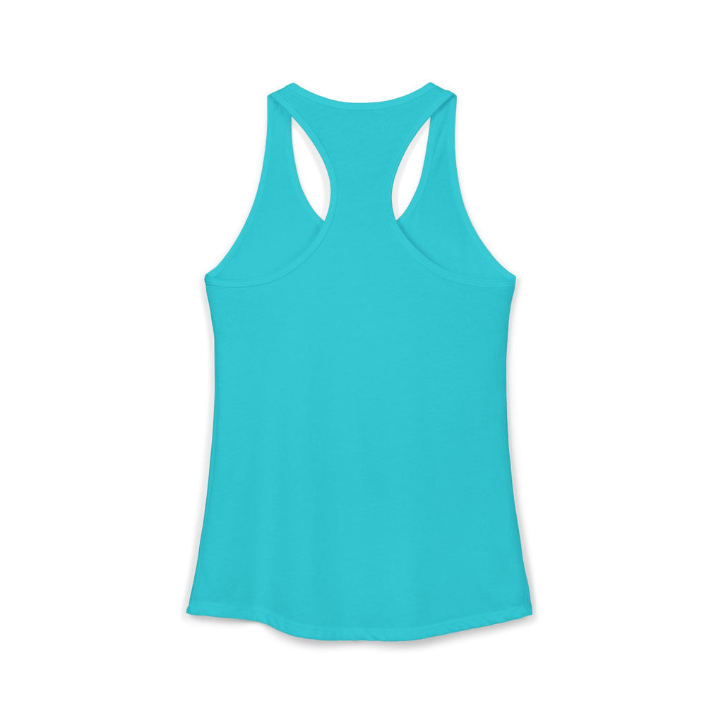 Sassy Pomeranian Racerback Tank — Bubblegum Pom Dog Mom Summer Shirt | FurEverLoved