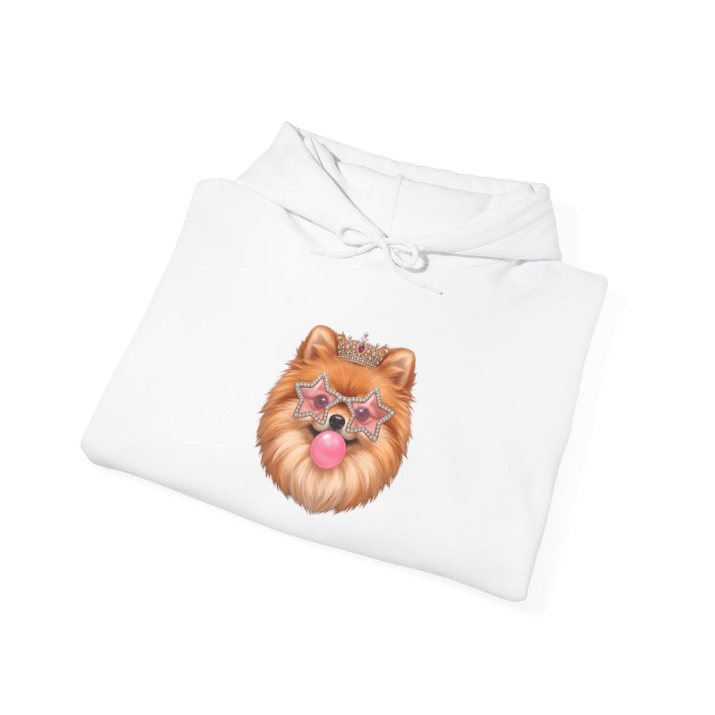 Sassy Pomeranian Hoodie — Bubblegum Pom Dog Mom Sweatshirt | FurEverLoved
