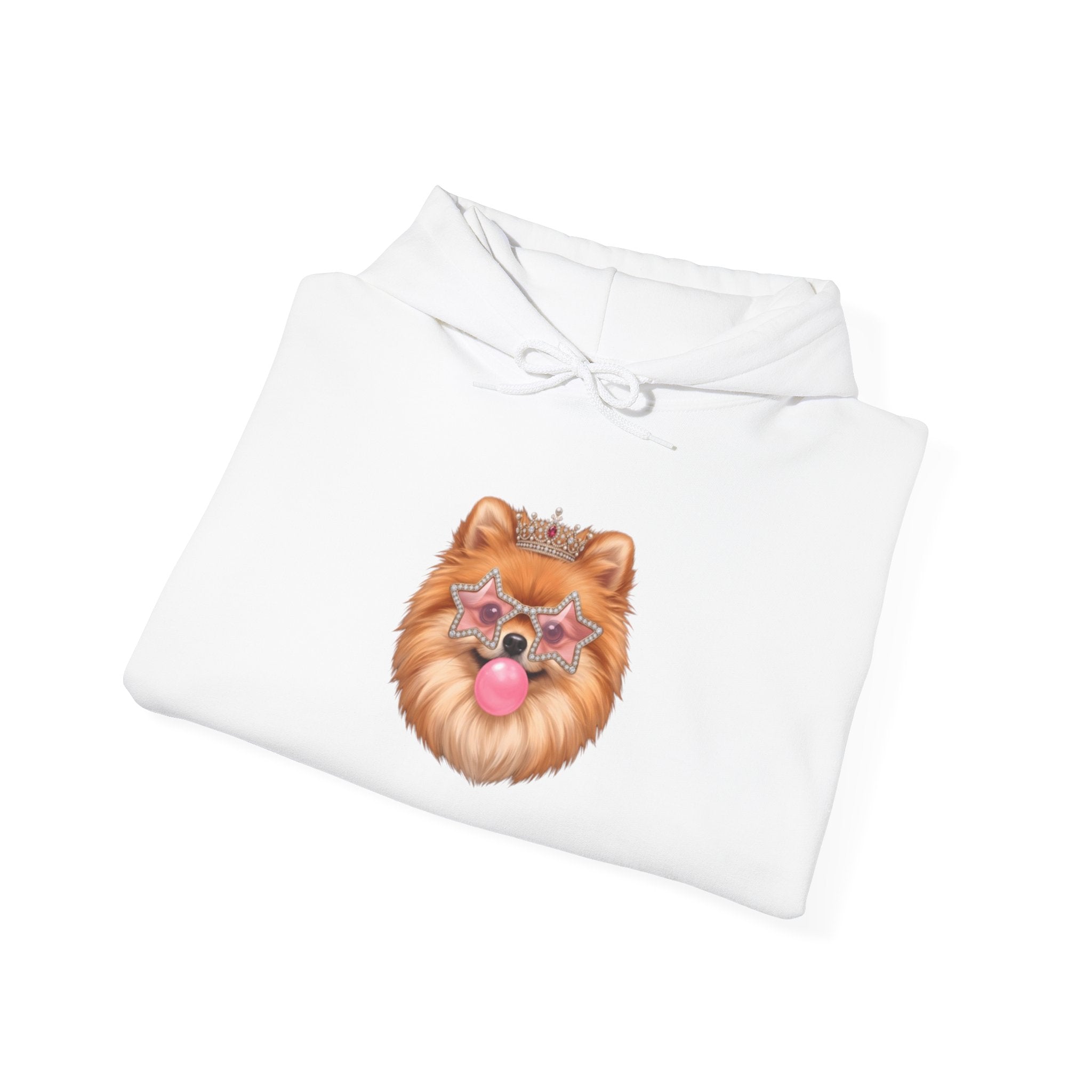 Sassy Pomeranian Hoodie — Bubblegum Pom Dog Mom Sweatshirt | FurEverLoved