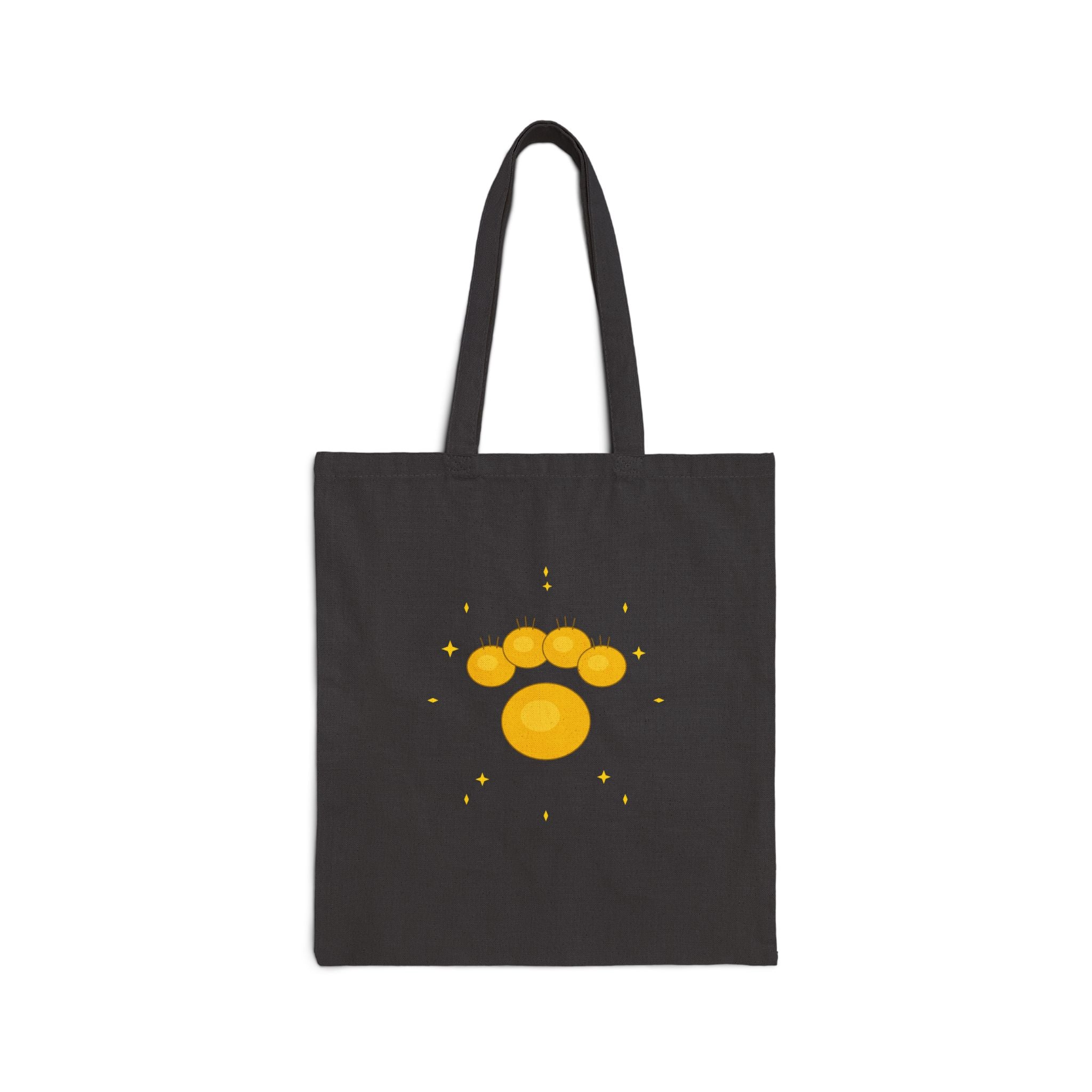 Golden Paw Tote Bag | Dog Mom Gift Bag | Cute Dog Lover Canvas Tote | FurEverLoved