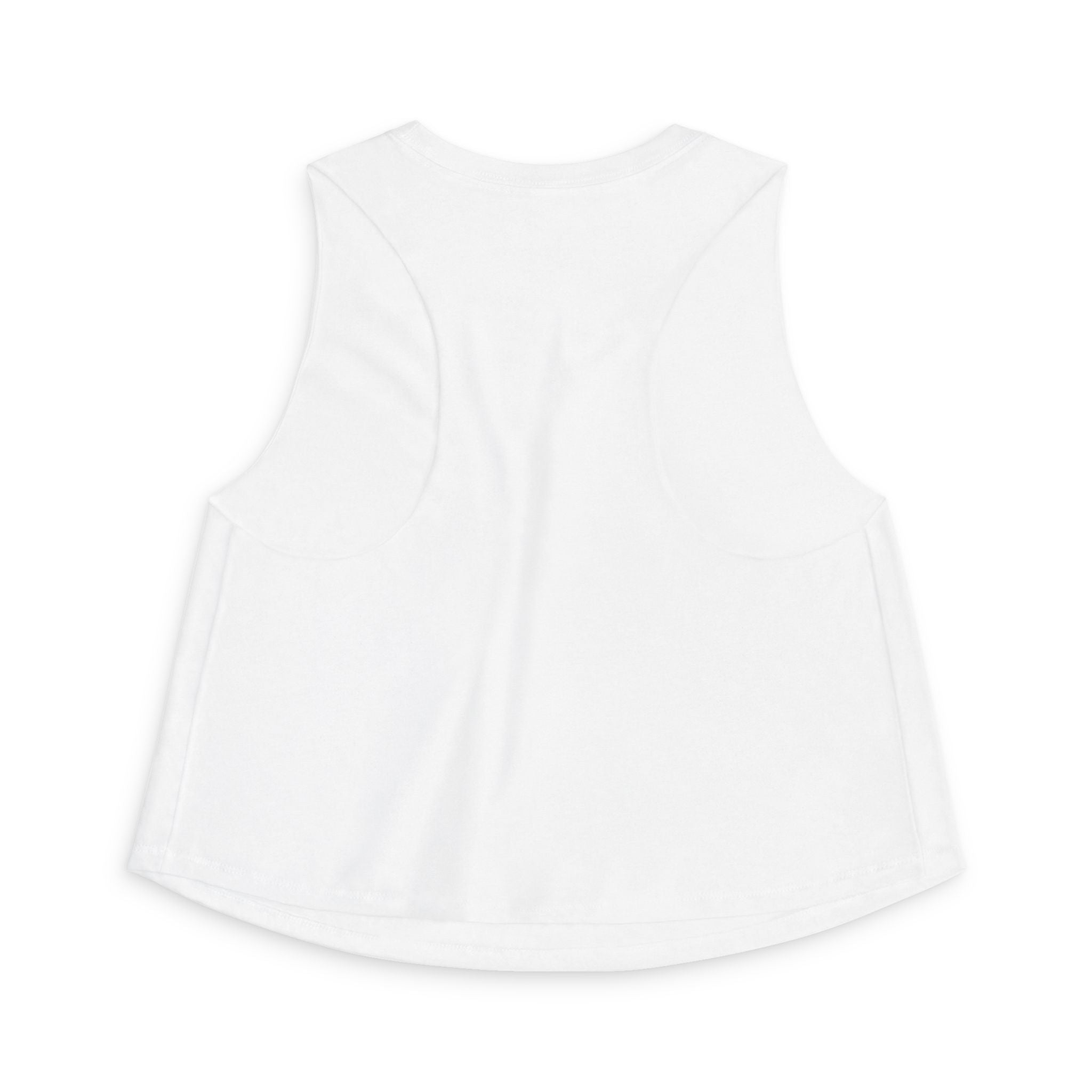 Fur Ever Loved Crop Top — Retro Script Graphic Women's Tank | FurEverLoved