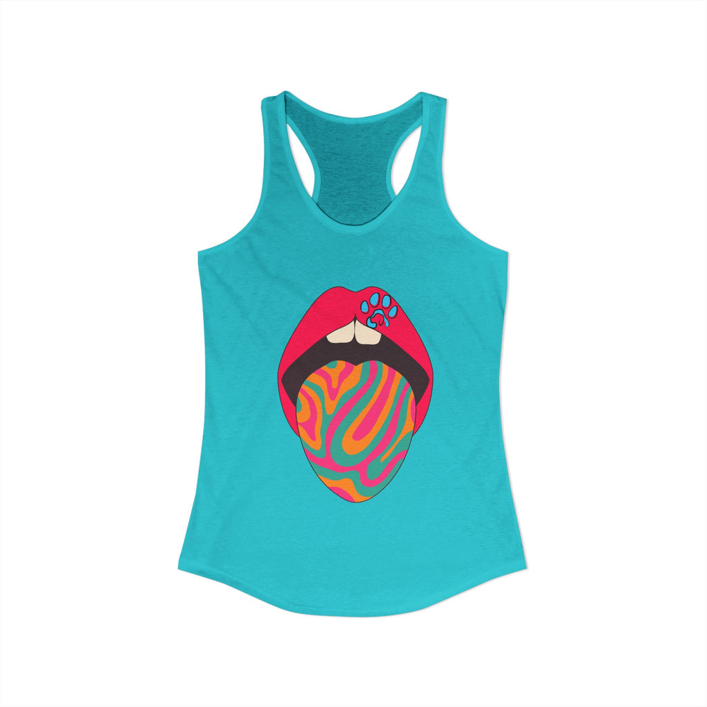 Psychedelic Paw Lip Tank — Drop 03