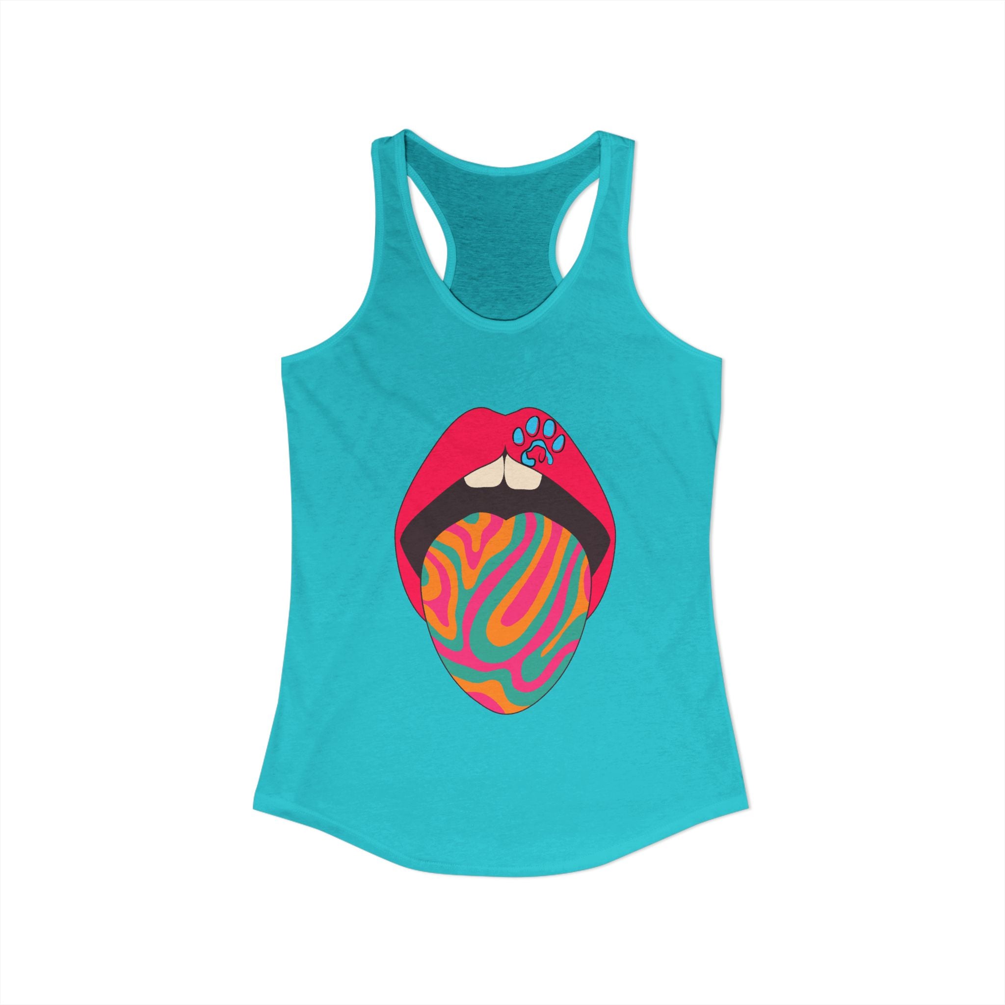 Psychedelic Paw Lip Tank — Drop 03