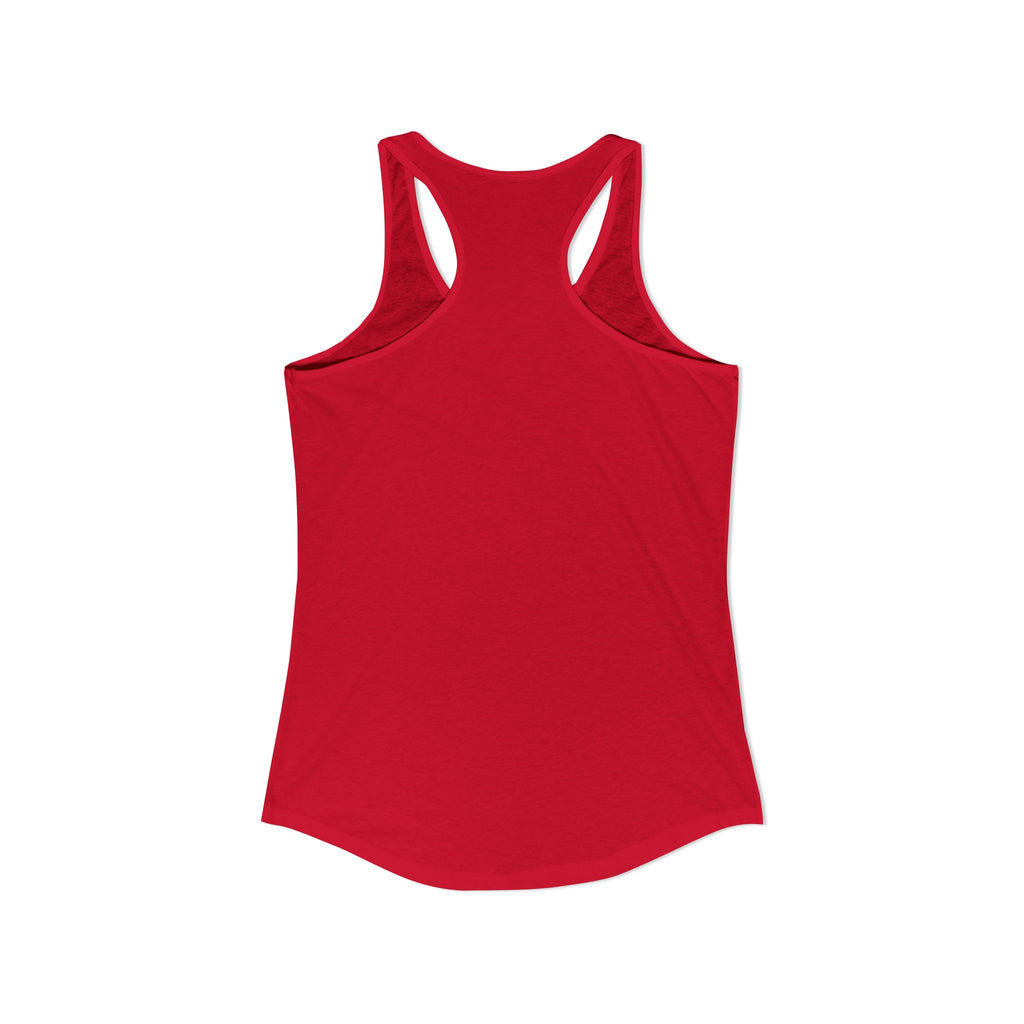 Sassy Pomeranian Racerback Tank — Bubblegum Pom Dog Mom Summer Shirt | FurEverLoved