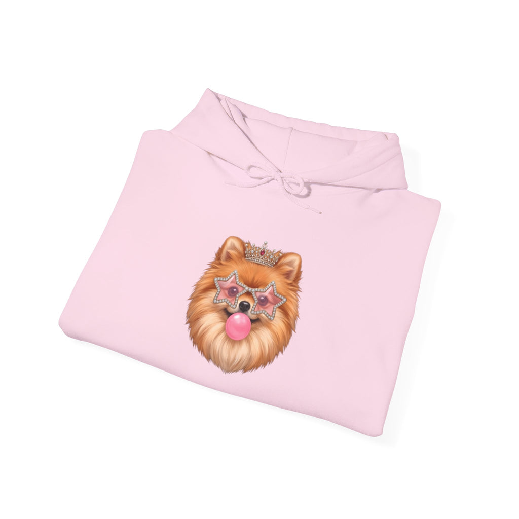 Sassy Pomeranian Hoodie — Bubblegum Pom Dog Mom Sweatshirt | FurEverLoved