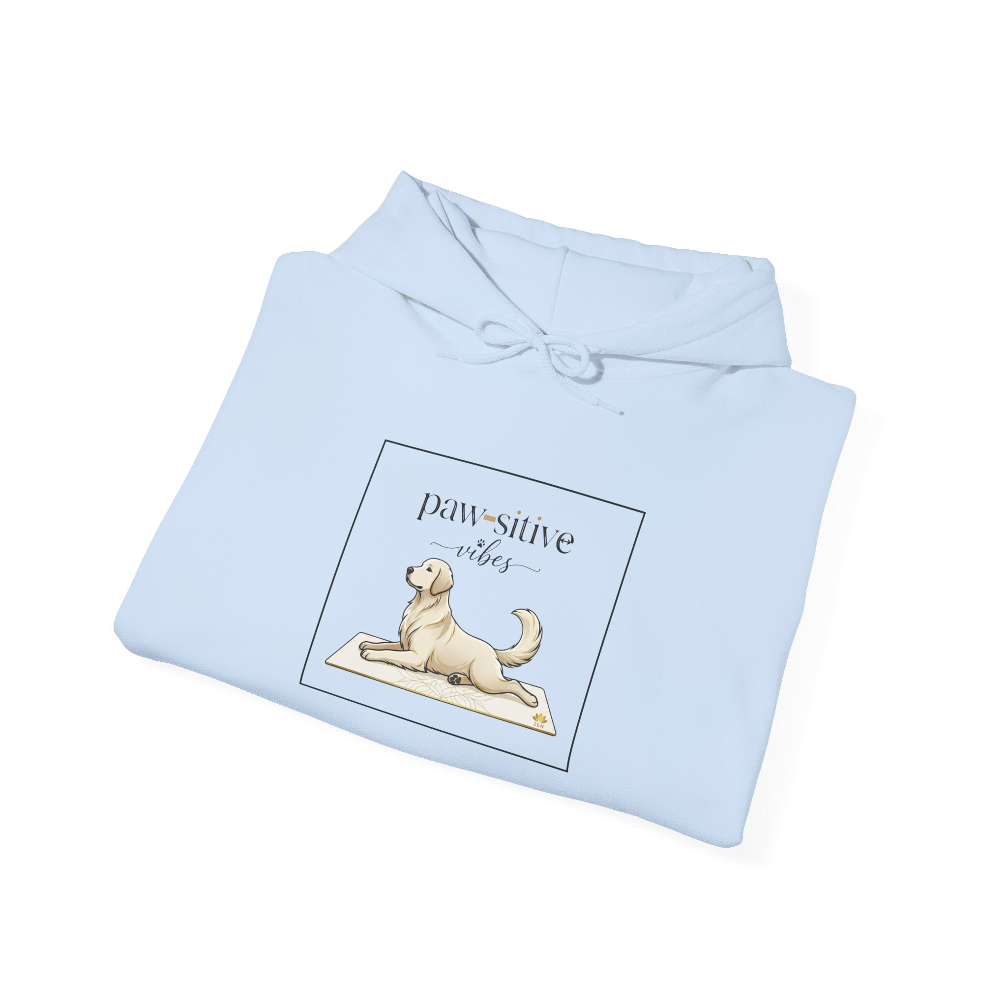 Pawsitive Vibes Hoodie — Cute Dog Graphic Sweatshirt | FurEverLoved