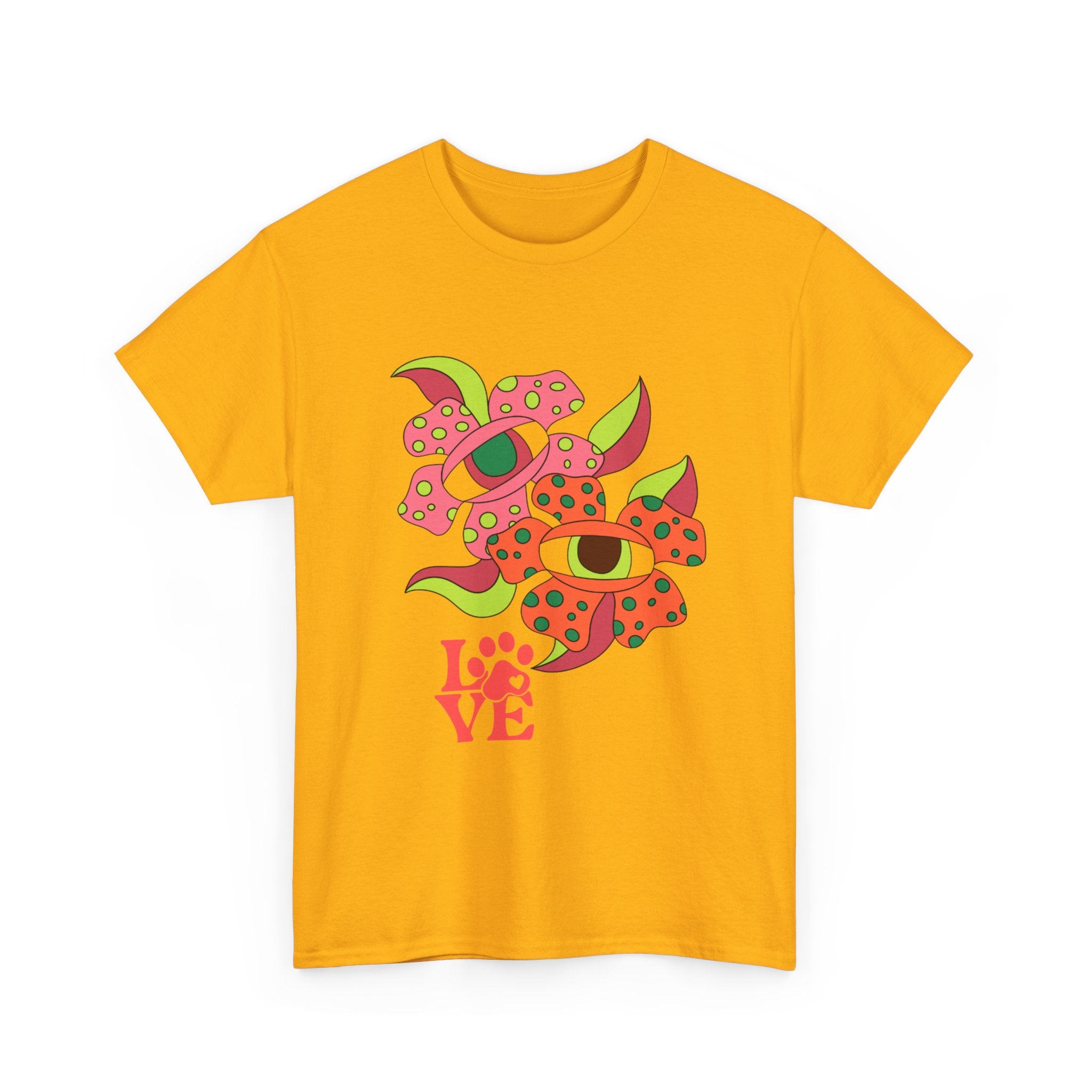 Psychedelic Floral LOVE Tee — Drop 01