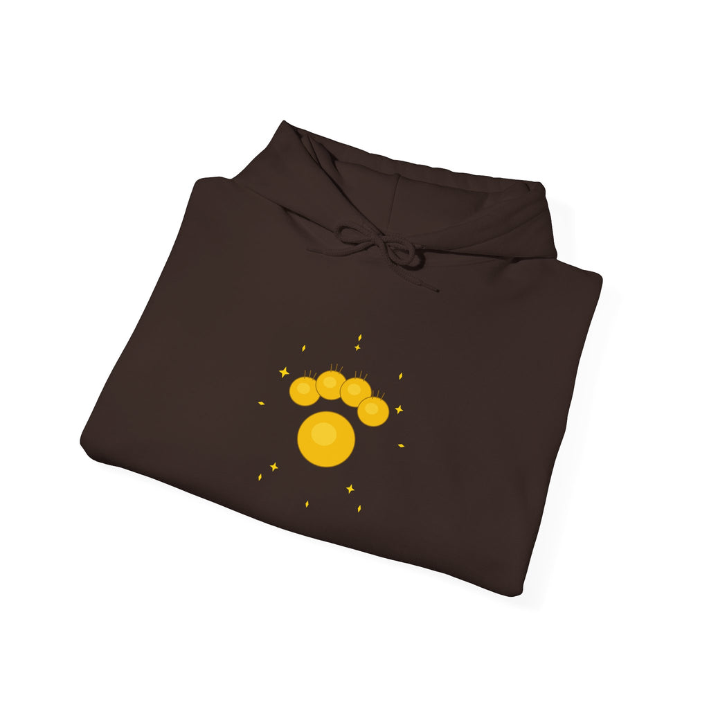 Golden Paw Hoodie | Dog Mom Dog Dad Sweatshirt | Cozy Dog Lover Hoodie | FurEverLoved
