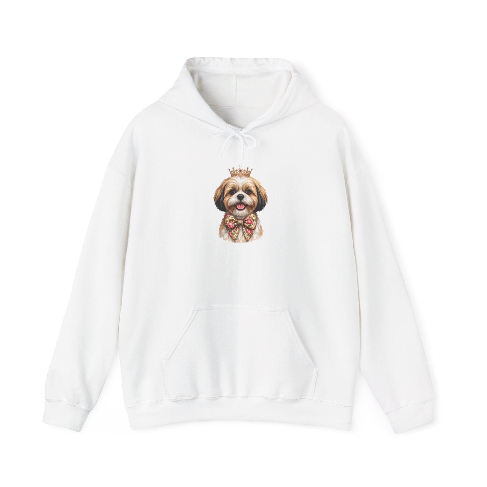 Shih Tzu Queen Hoodie — Crown Dog Mom Sweatshirt | FurEverLoved