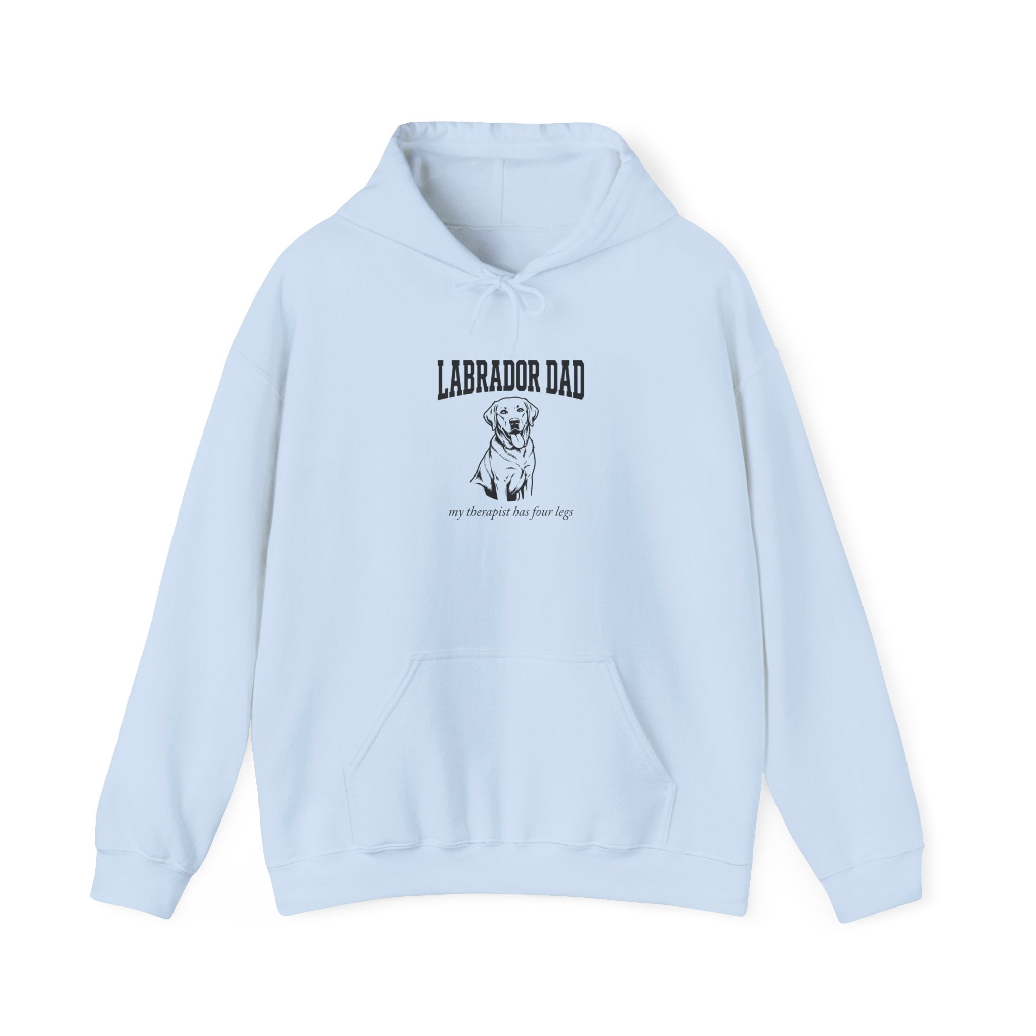 Labrador Dad Hoodie — My Therapist Has Four Legs | Classic Lab Dad Sweatshirt | FurEverLoved