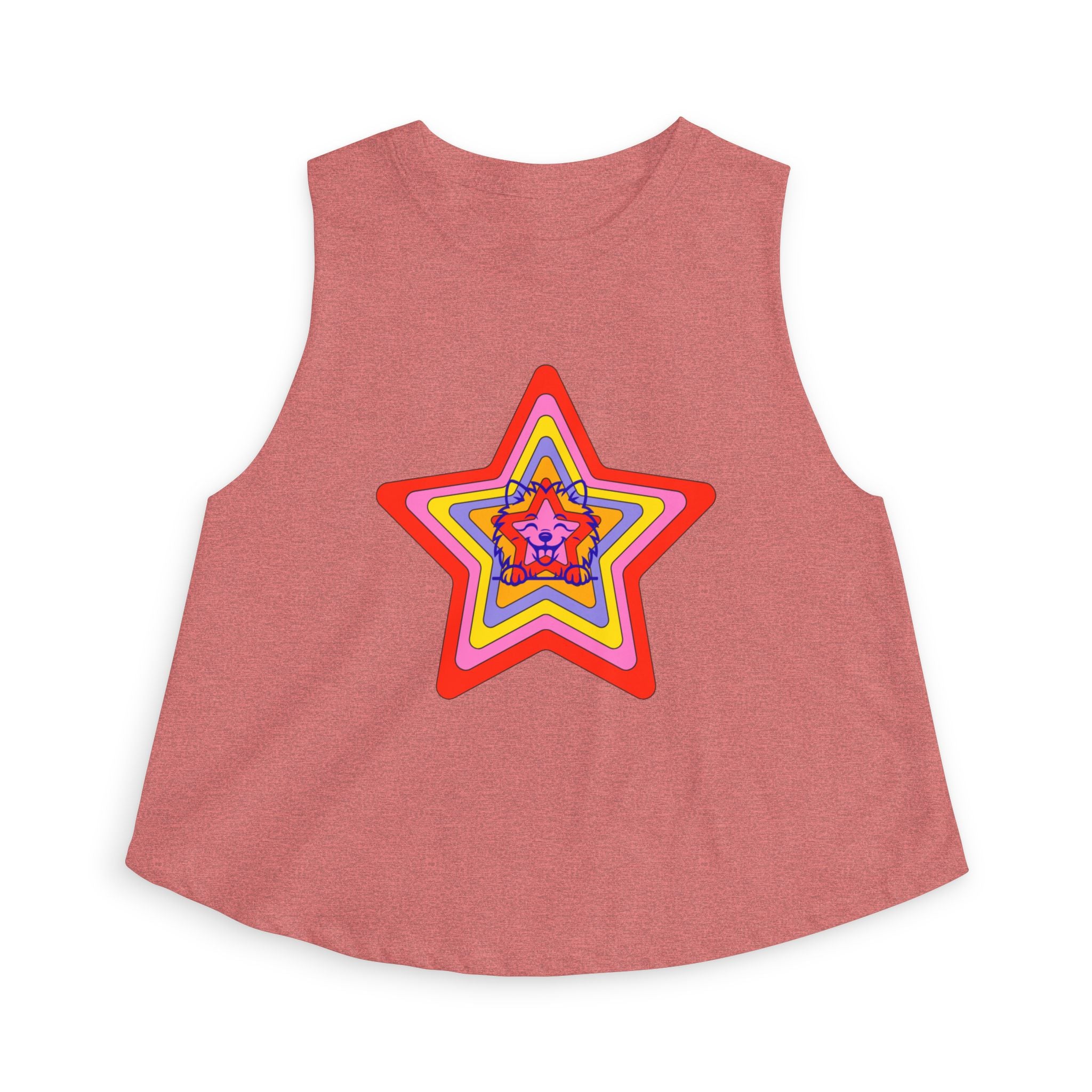 Star Pup Psychedelic Crop Top — Drop 04