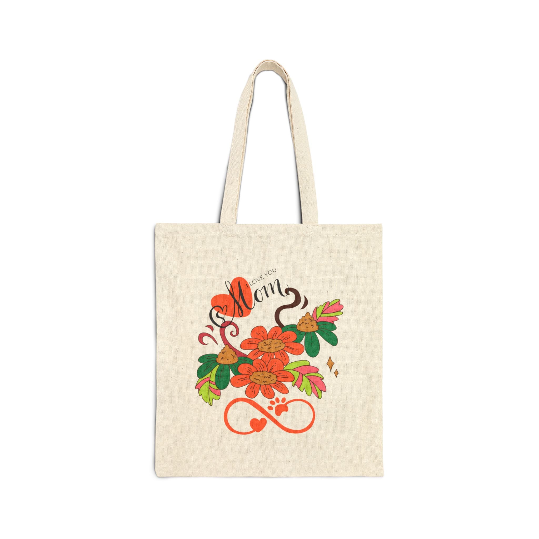 Floral Infinity Love Mom Tote — Drop 05