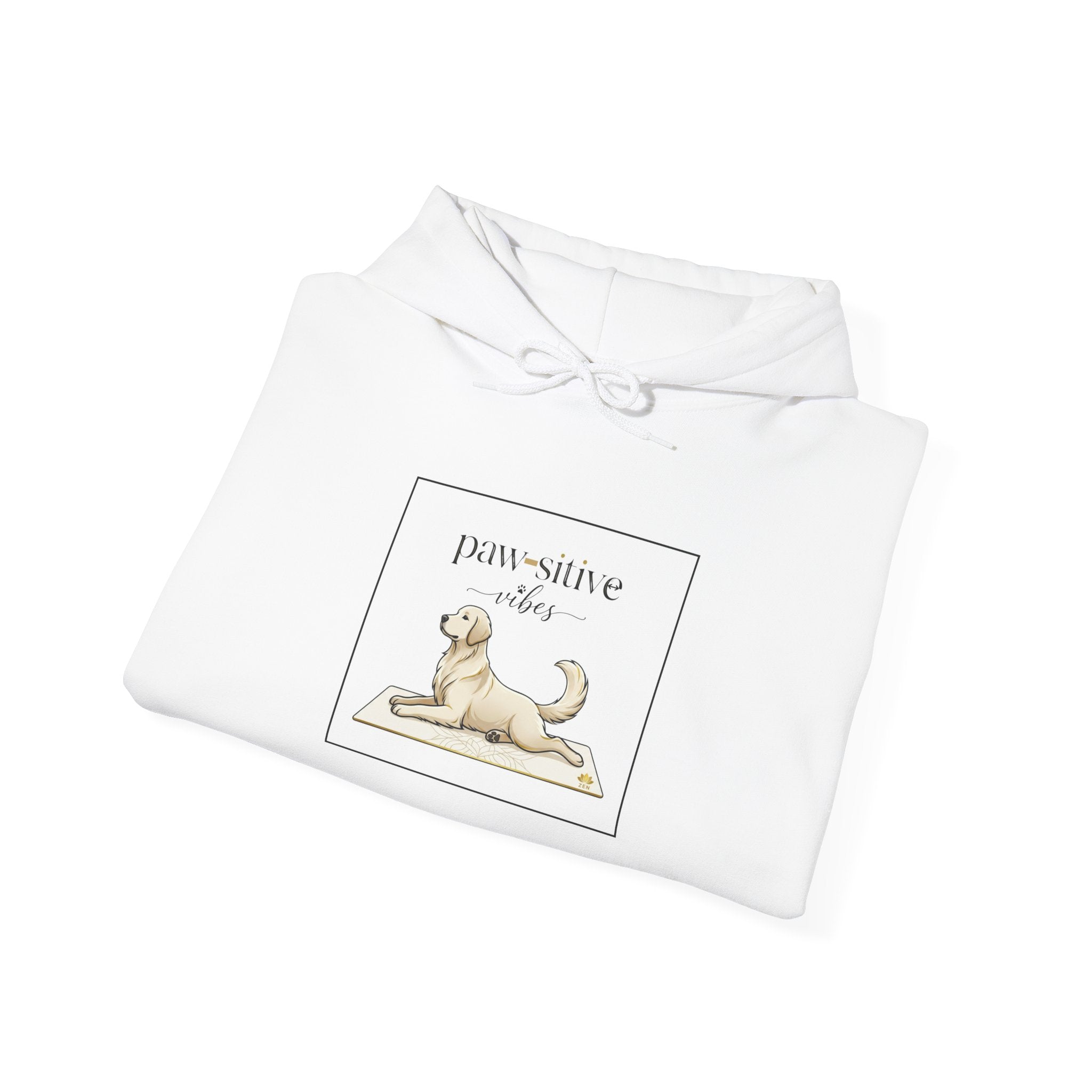 Pawsitive Vibes Hoodie — Cute Dog Graphic Sweatshirt | FurEverLoved