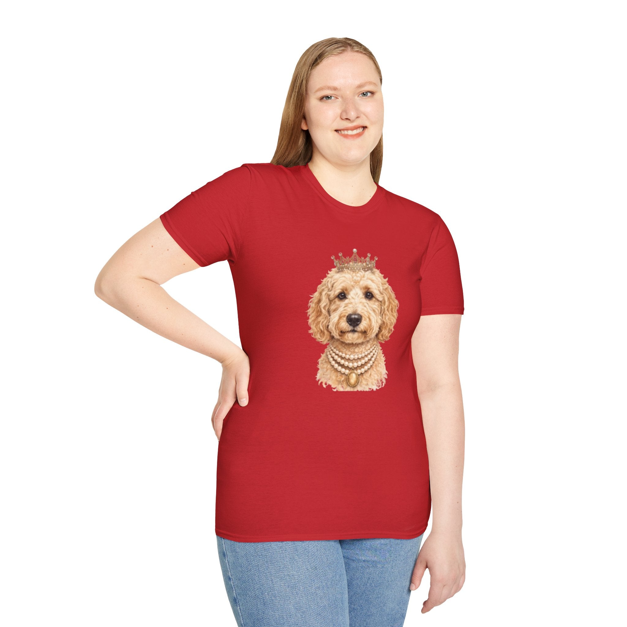 Royal Goldendoodle T-Shirt | Crowned Doodle Dog Tee | FureverLoved | Goldendoodle Mom Gift | Cute Dog Lover Shirt