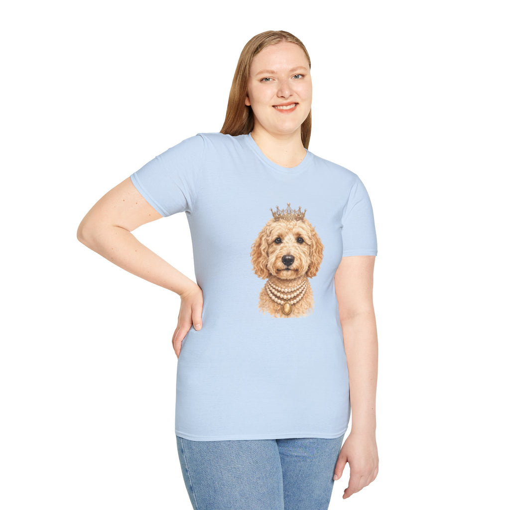 Royal Goldendoodle T-Shirt | Crowned Doodle Dog Tee | FureverLoved | Goldendoodle Mom Gift | Cute Dog Lover Shirt