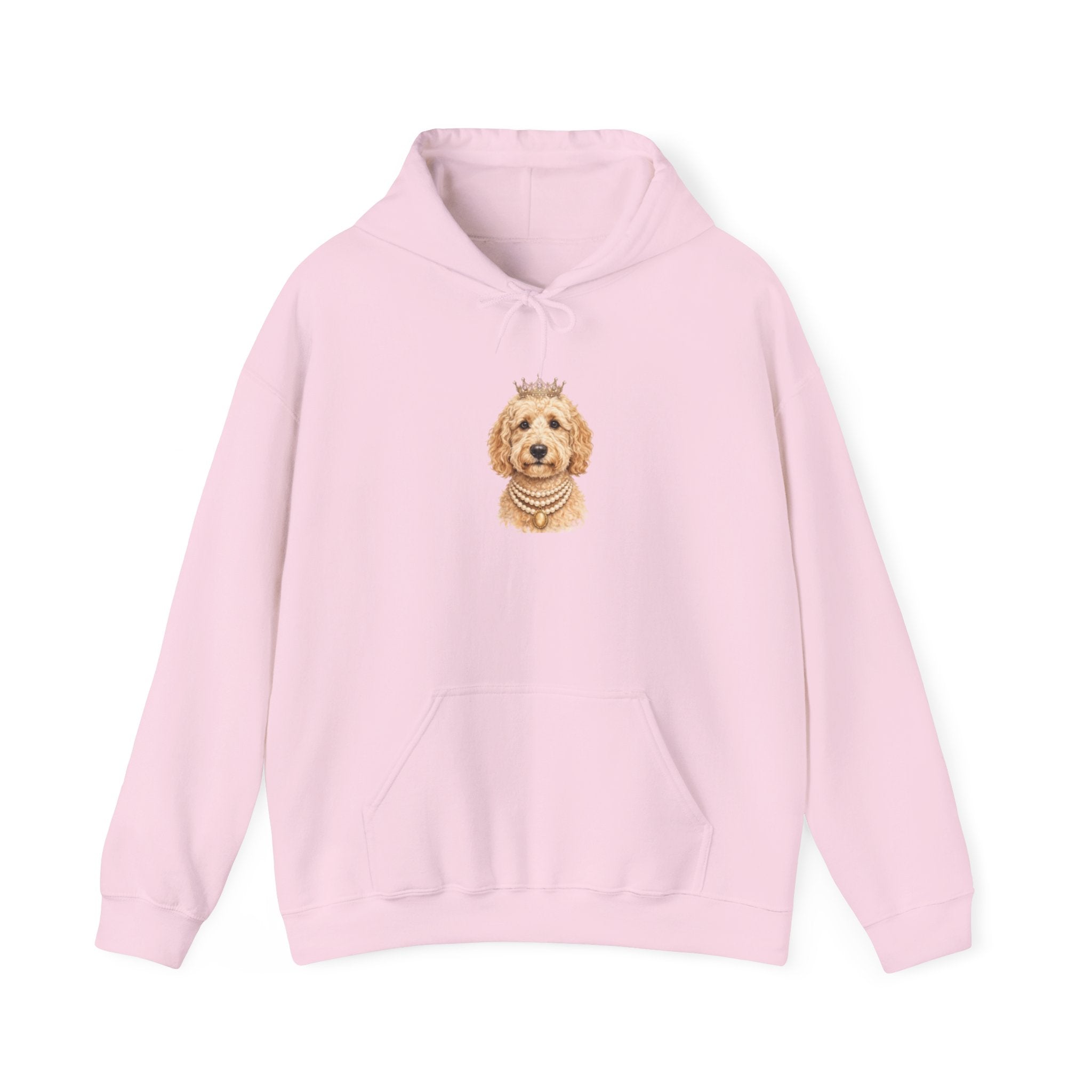 Royal Goldendoodle Hoodie | Crowned Doodle Dog Sweatshirt | FureverLoved | Goldendoodle Mom Gift | Cute Dog Lover Hoodie
