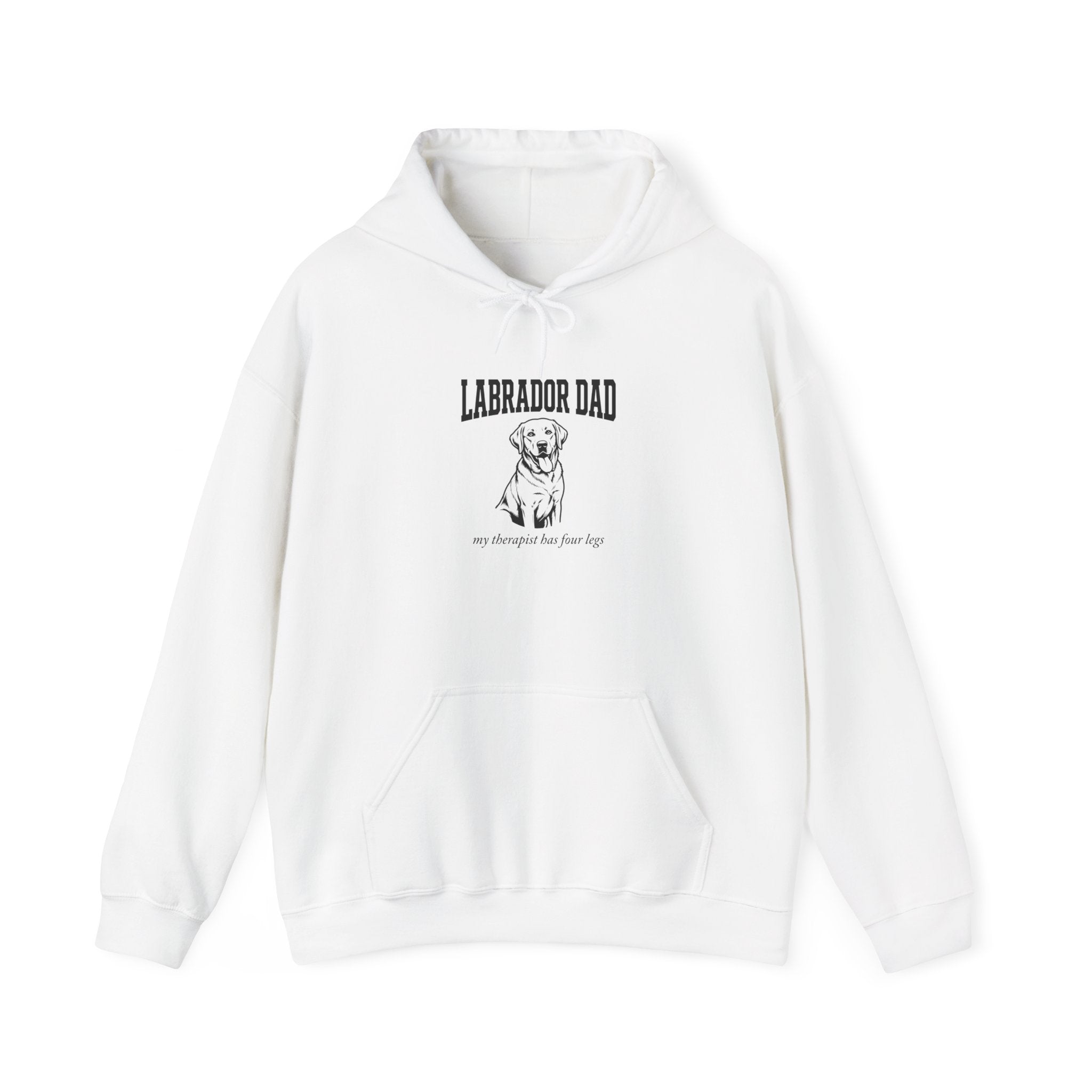 Labrador Dad Hoodie — My Therapist Has Four Legs | Classic Lab Dad Sweatshirt | FurEverLoved