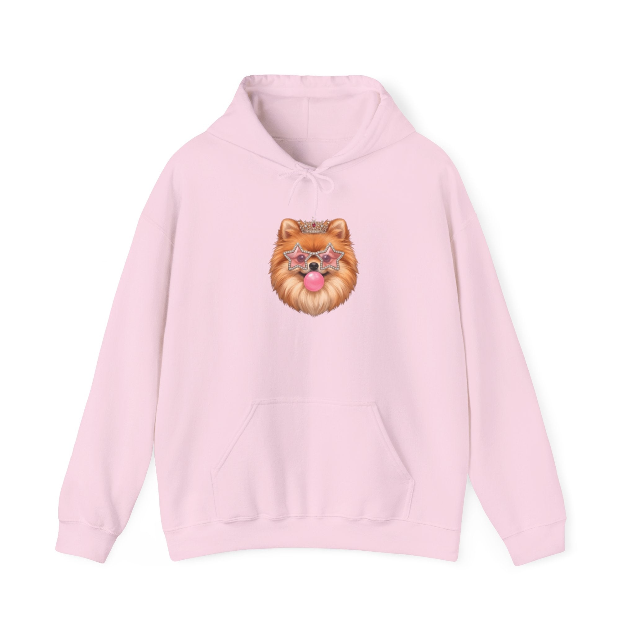 Sassy Pomeranian Hoodie — Bubblegum Pom Dog Mom Sweatshirt | FurEverLoved