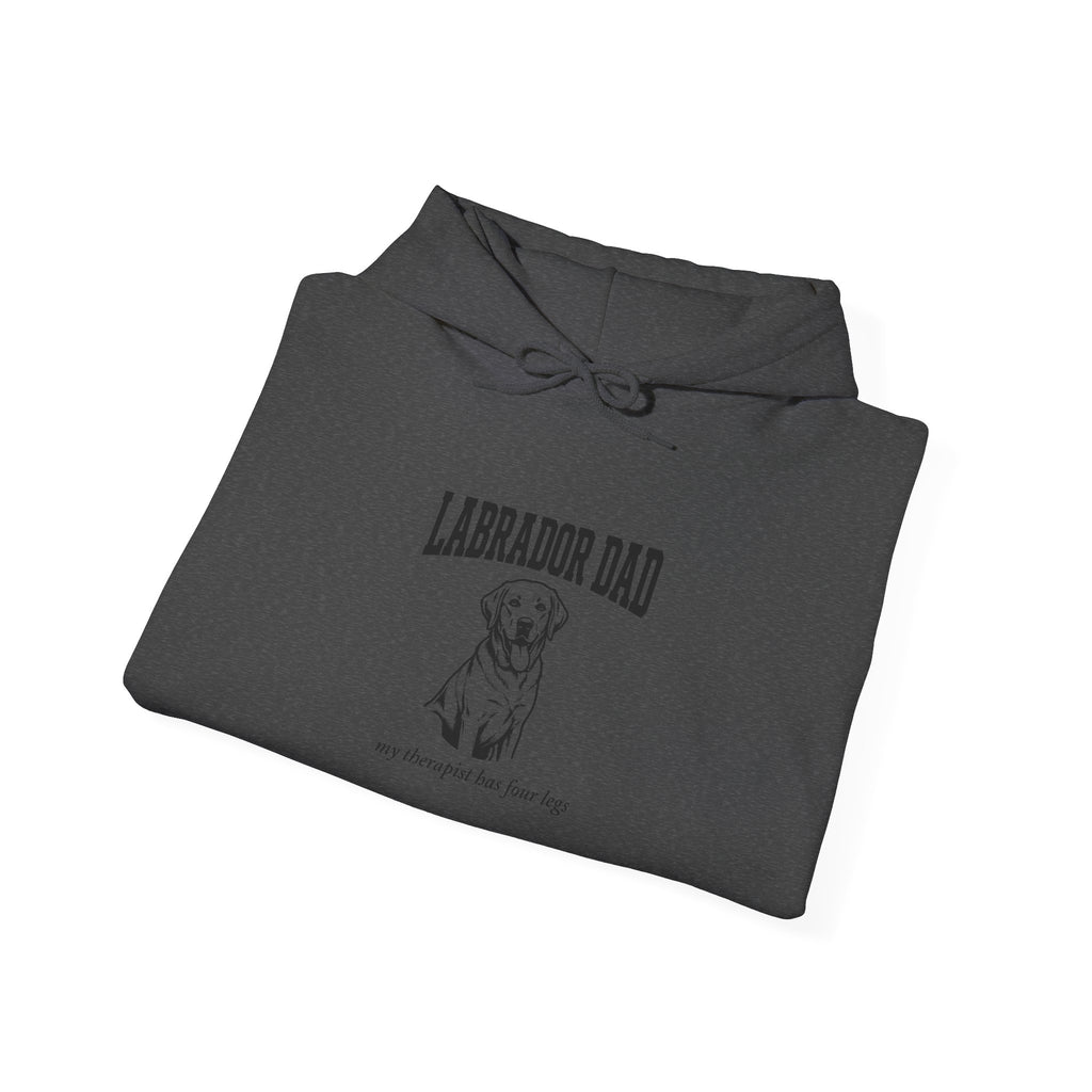 Labrador Dad Hoodie — My Therapist Has Four Legs | Classic Lab Dad Sweatshirt | FurEverLoved