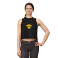 Golden Paw Crop Top | Dog Mom Gift | Cute Dog Lover Racerback Crop | FurEverLoved