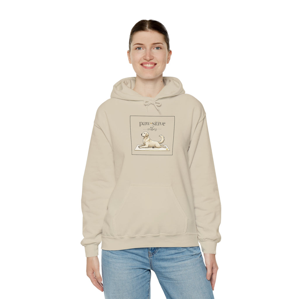 Pawsitive Vibes Hoodie — Cute Dog Graphic Sweatshirt | FurEverLoved