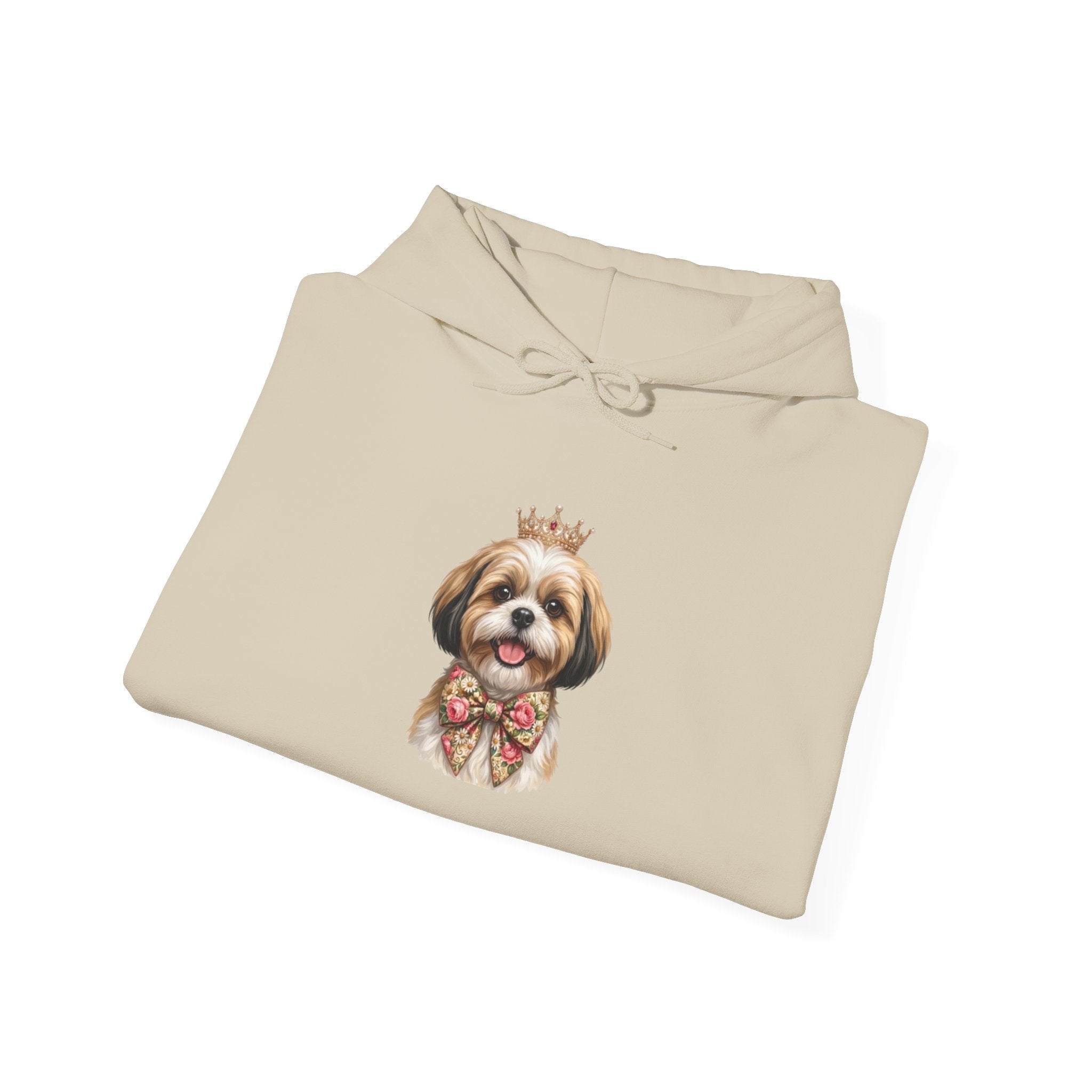 Shih Tzu Queen Hoodie — Crown Dog Mom Sweatshirt | FurEverLoved