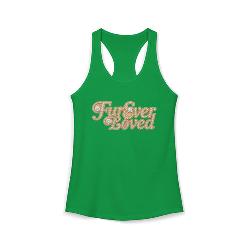 Fur Ever Loved Racerback Tank — Women's Dog Lover Graphic Tank Top | FurEverLoved