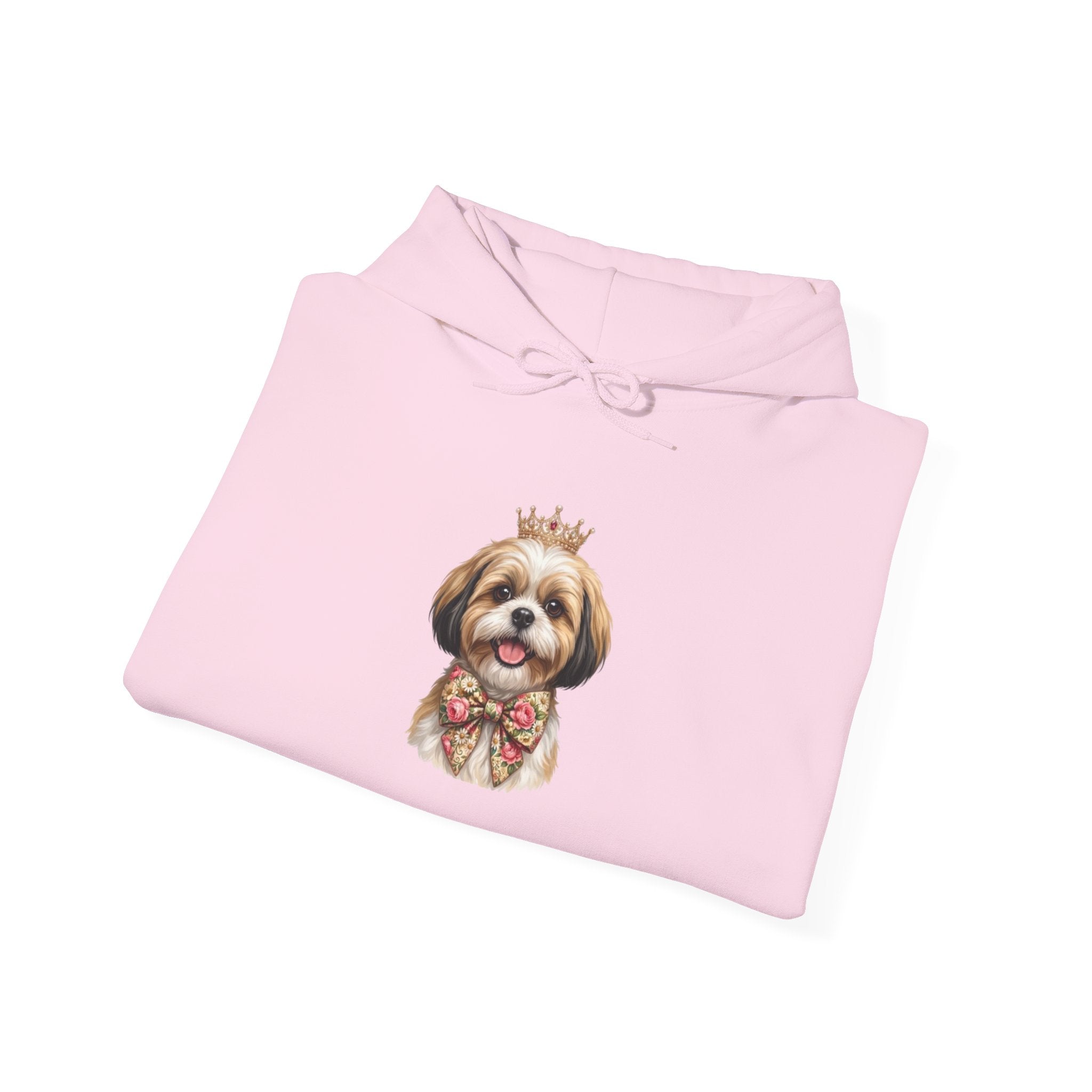 Shih Tzu Queen Hoodie — Crown Dog Mom Sweatshirt | FurEverLoved