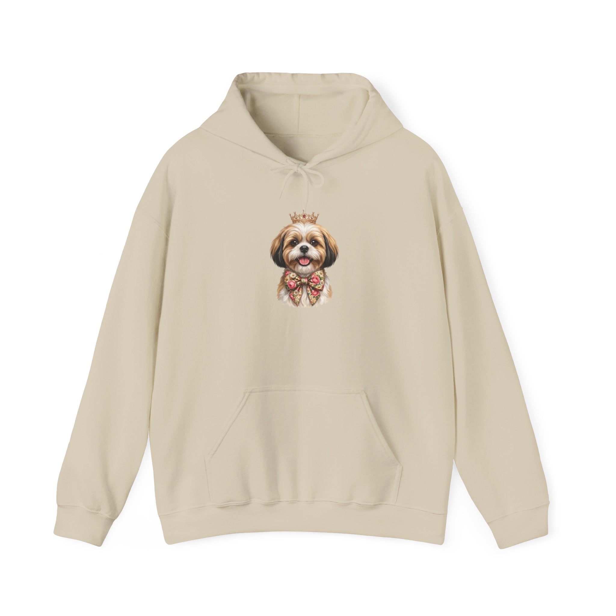 Shih Tzu Queen Hoodie — Crown Dog Mom Sweatshirt | FurEverLoved