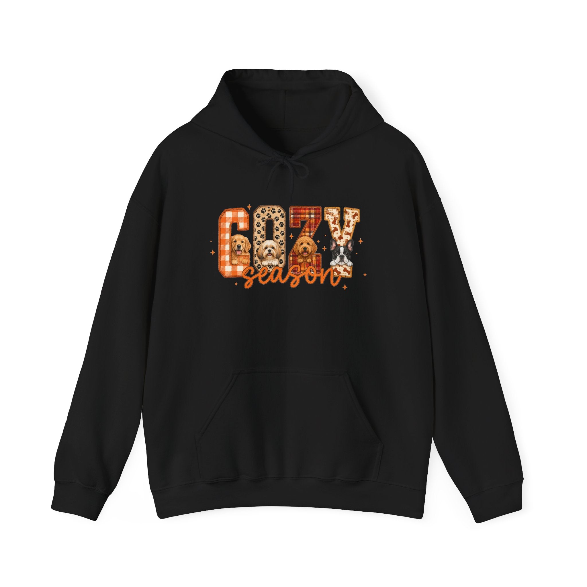 Dog Mom Gift Hoodie — Cozy Season Plaid Leopard Multi-Breed Fall Pullover | FurEverLoved