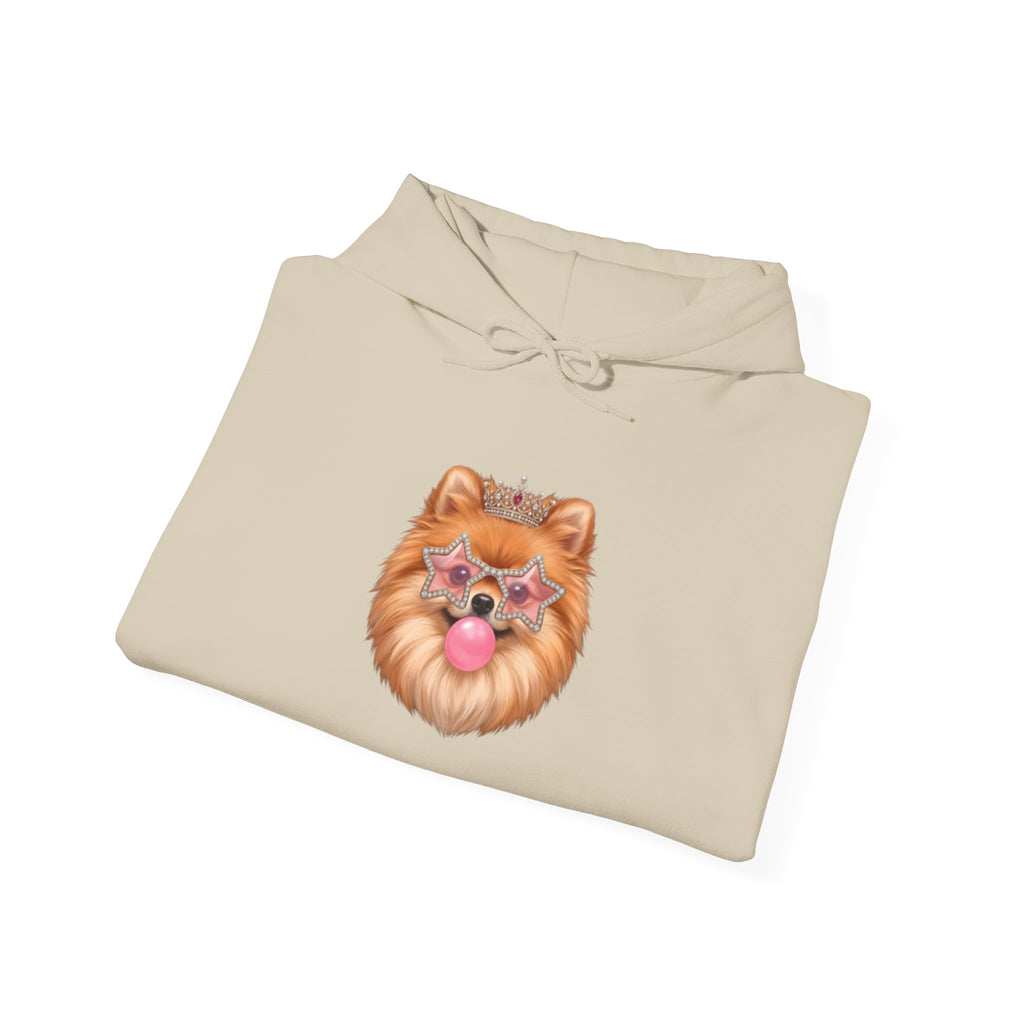Sassy Pomeranian Hoodie — Bubblegum Pom Dog Mom Sweatshirt | FurEverLoved
