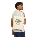 My Heart Belongs to Dogs Tote Bag – Dog Mom Canvas Bag