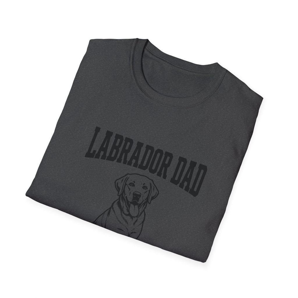Labrador Dad T-Shirt — My Therapist Has Four Legs | Bold Classic Lab Tee | FurEverLoved