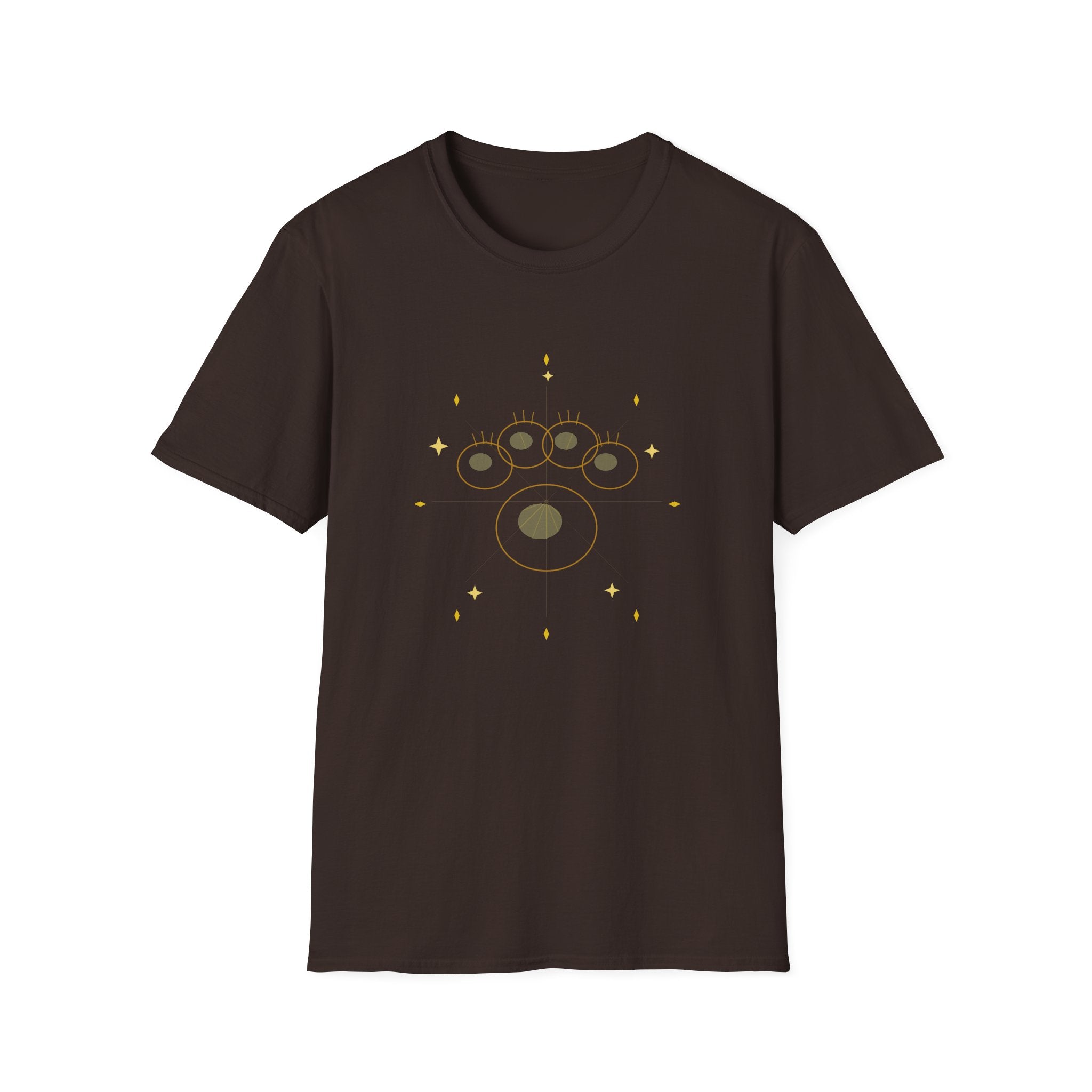 Golden Paw Celestial T-Shirt | FurEverLoved