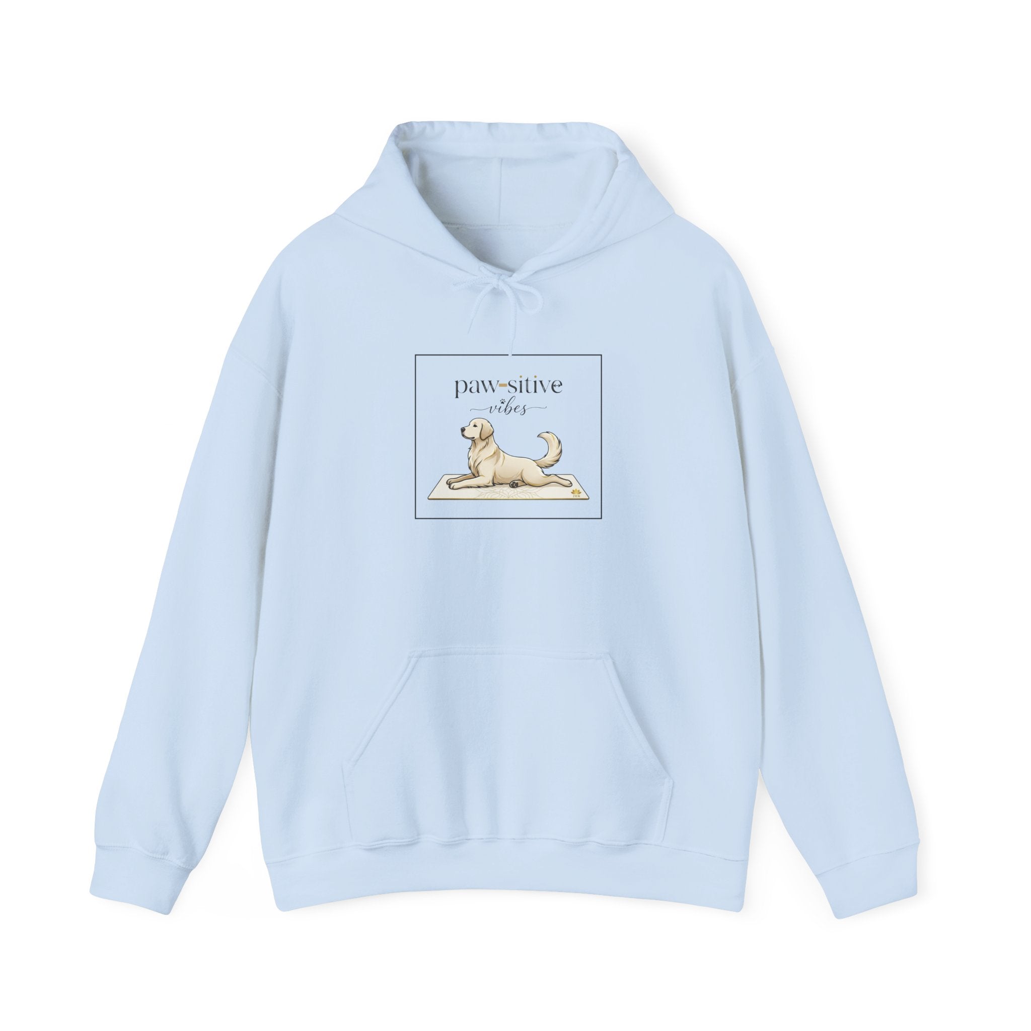 Pawsitive Vibes Hoodie — Cute Dog Graphic Sweatshirt | FurEverLoved