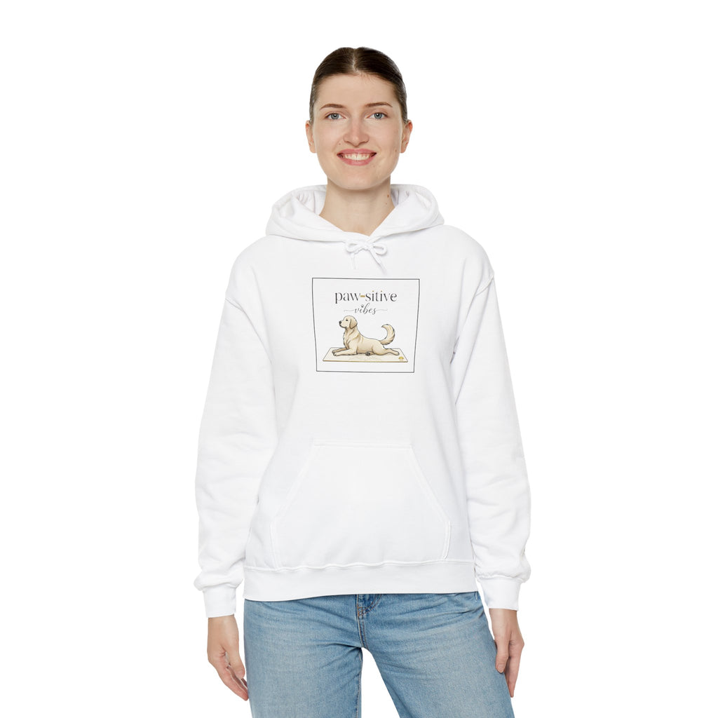 Pawsitive Vibes Hoodie — Cute Dog Graphic Sweatshirt | FurEverLoved