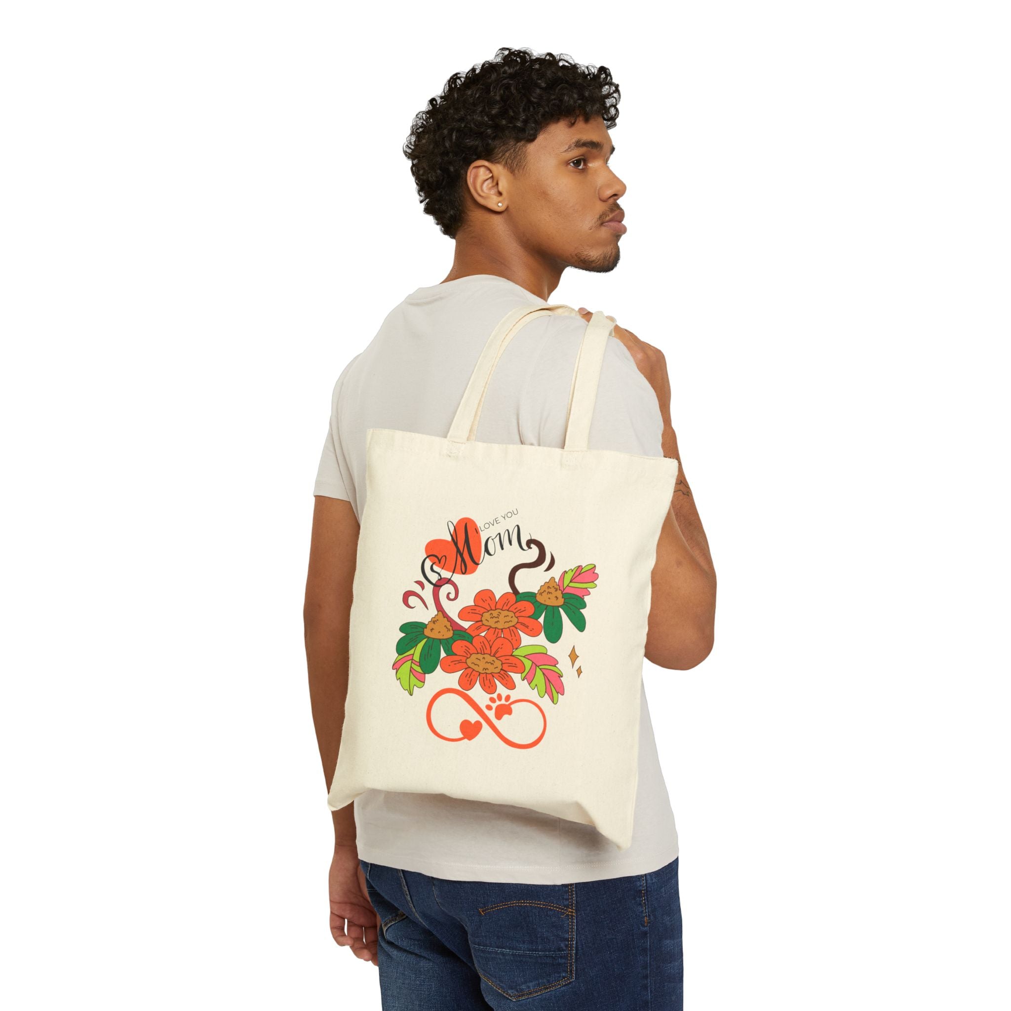 Floral Infinity Love Mom Tote — Drop 05