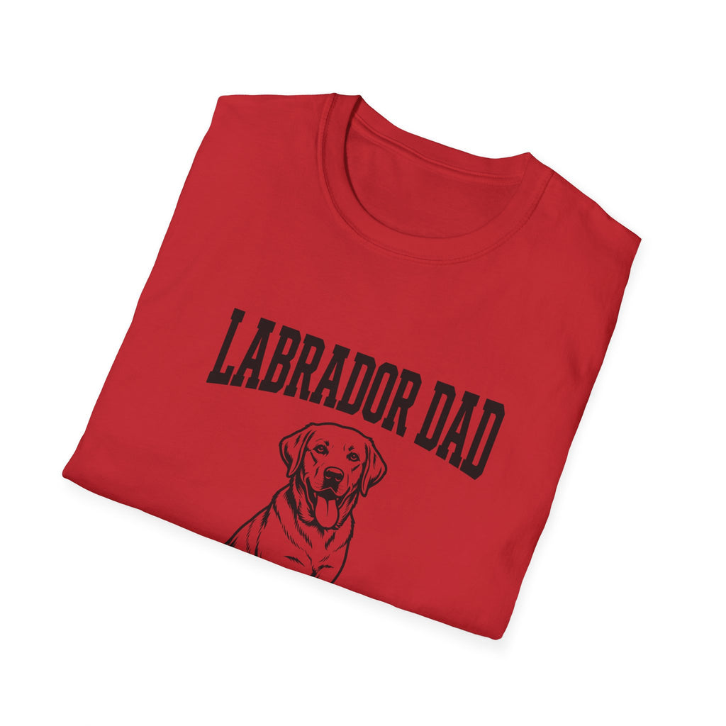 Labrador Dad T-Shirt — My Therapist Has Four Legs | Bold Classic Lab Tee | FurEverLoved