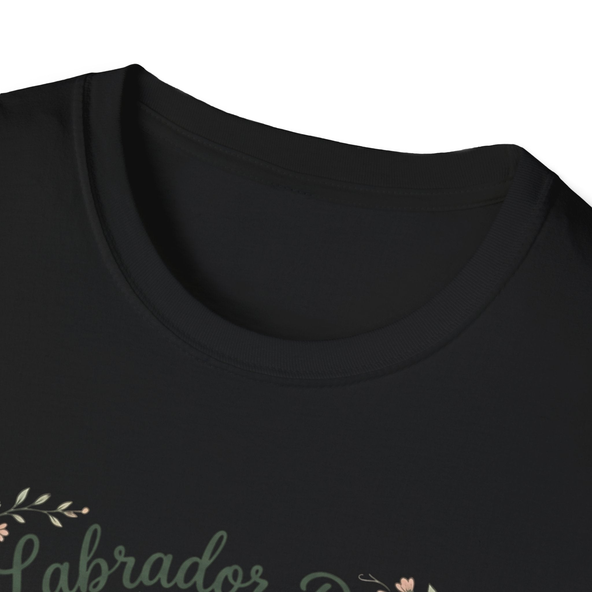 Labrador Dad T-Shirt — My Therapist Has Four Legs | Cottagecore Botanical Lab Tee
