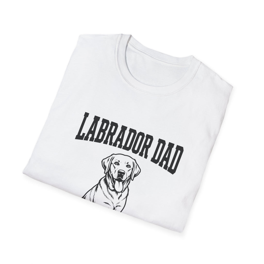 Labrador Dad T-Shirt — My Therapist Has Four Legs | Bold Classic Lab Tee | FurEverLoved
